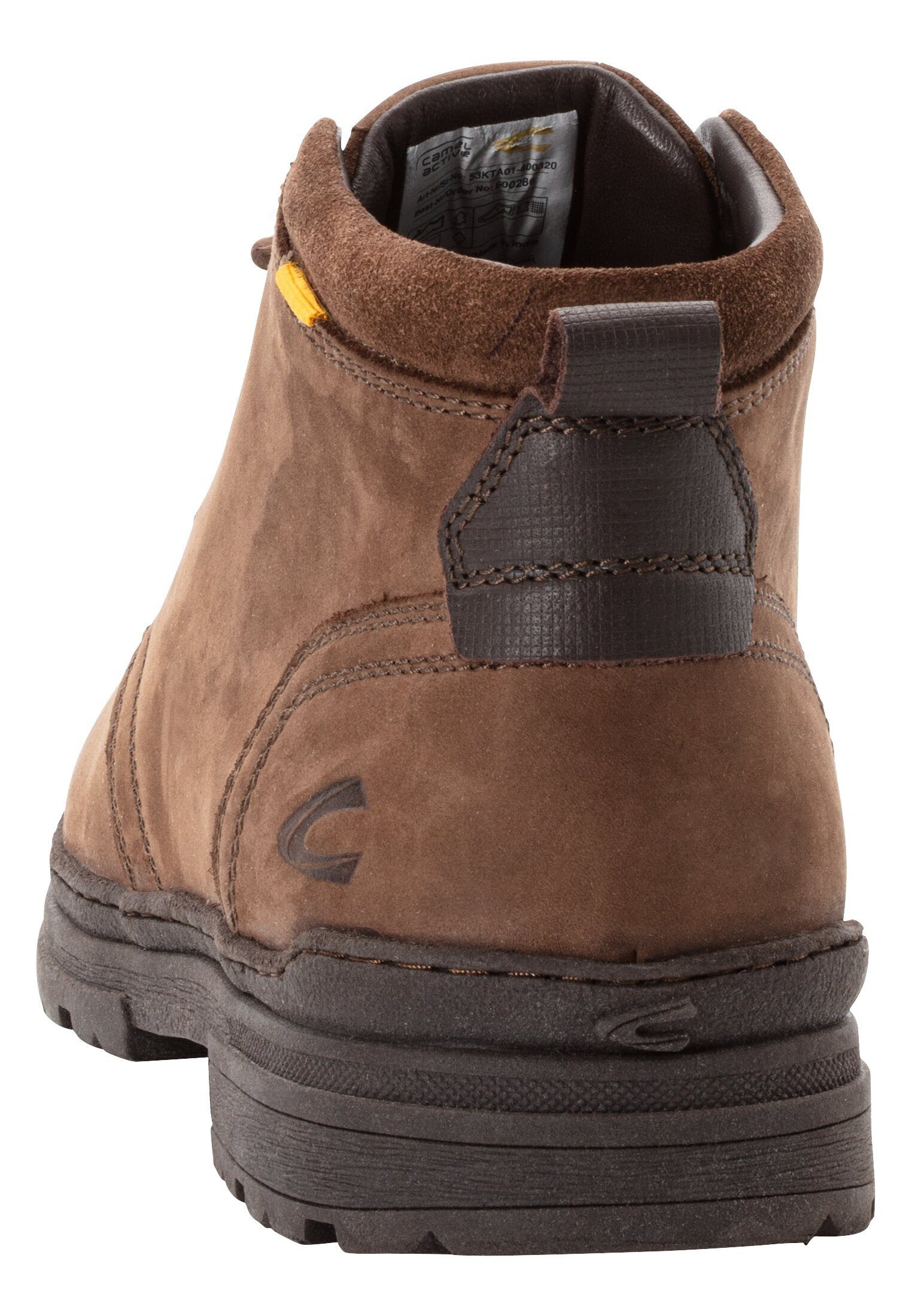 camel active aus echtem Leder Schnürschuh