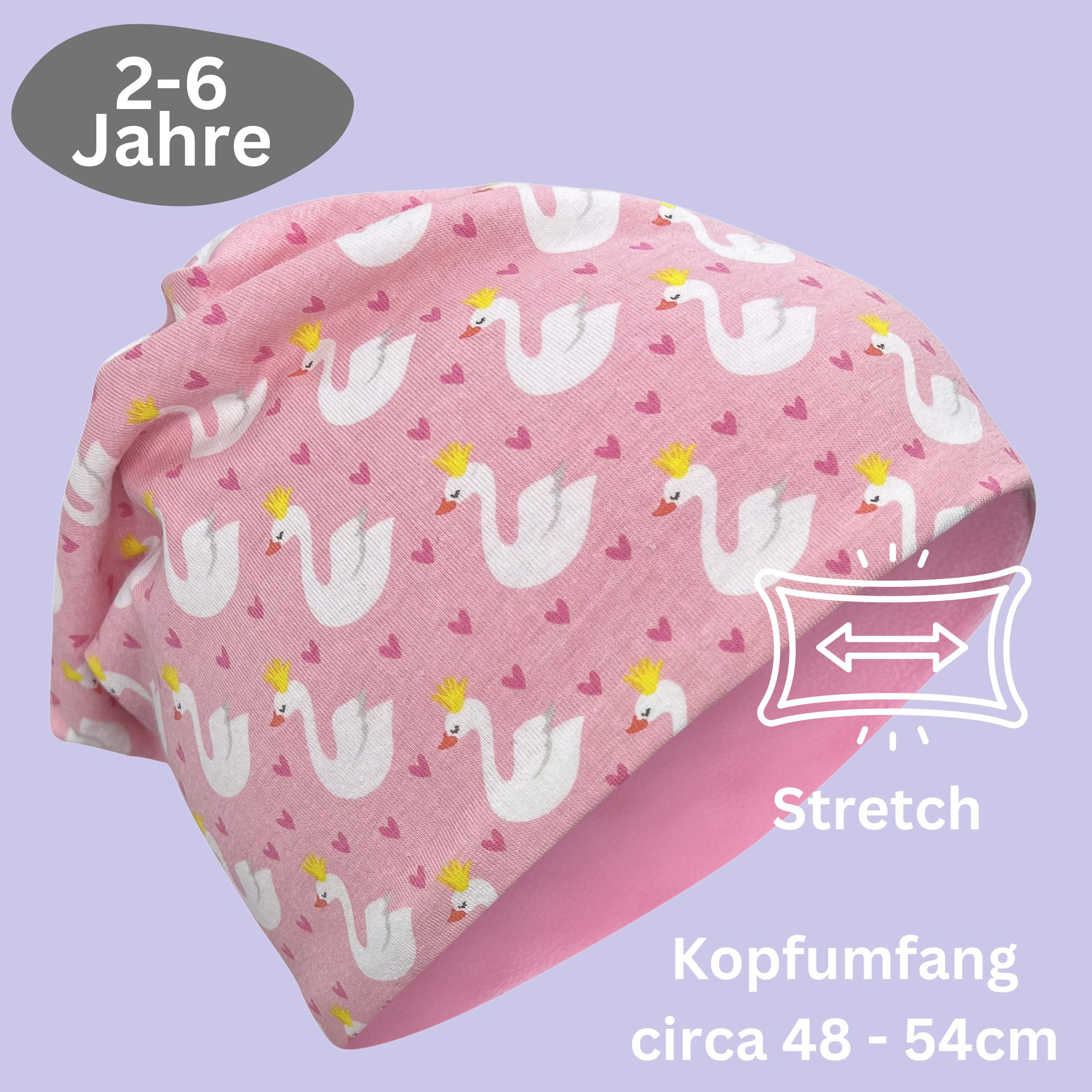 HECKBO Beanie HECKBO Kinder Mädchen Jungen Beanie Mütze & Loop-Schal Set