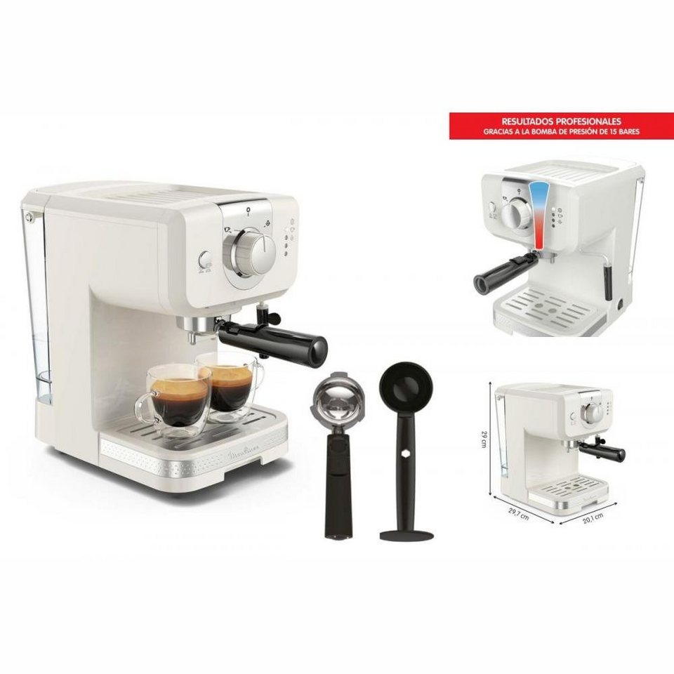 Moulinex Espressokocher Manuelle Express-Kaffeemaschine Moulinex XP330A