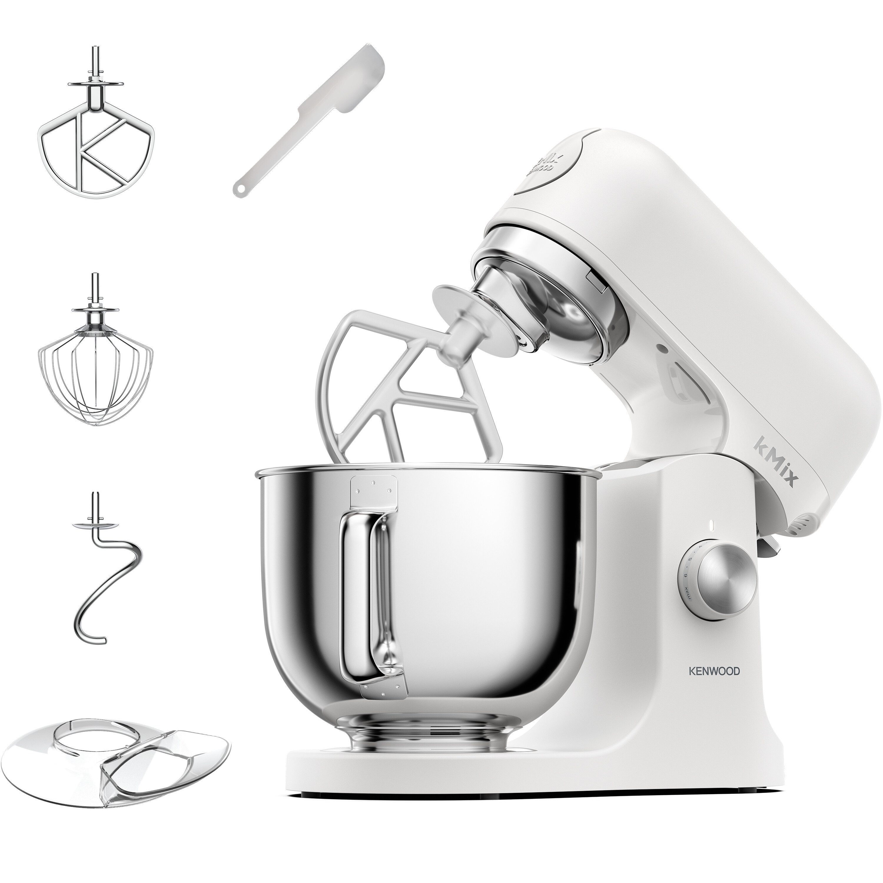 KENWOOD Küchenmaschine KMX751AWH, 1000 W, 5 l Schüssel