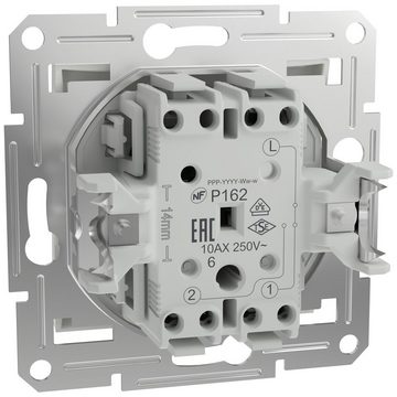 SCHNEIDER Schalter Schneider Electric Wechselschalter Asfora Weiß (RAL 9003) EPH047012