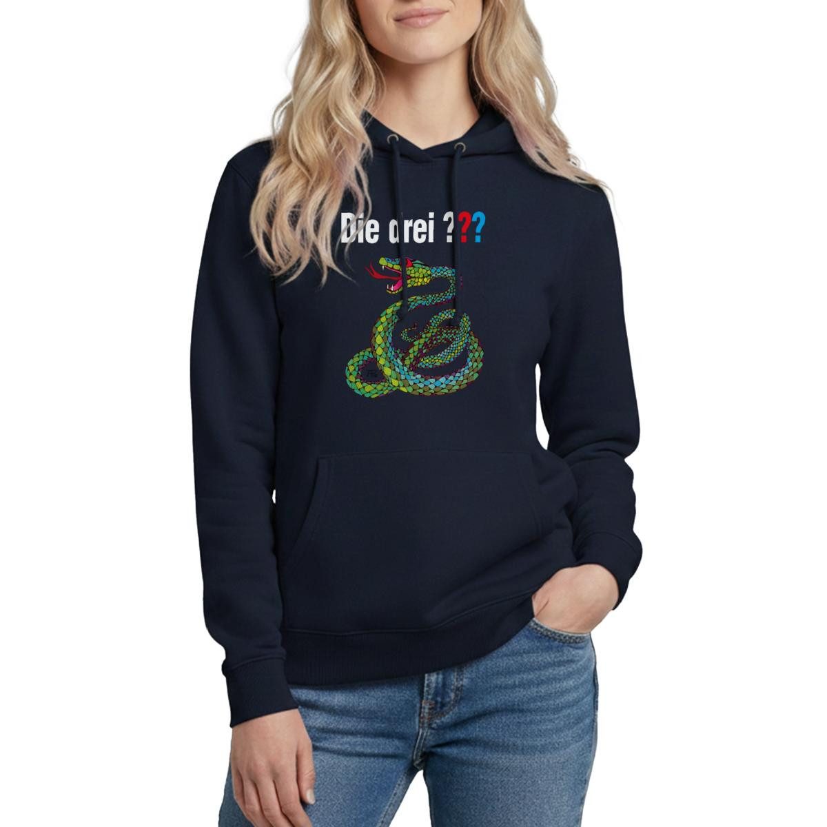 Hoodie Die Drei Fragezeichen und die singende Schlange Damen Hoodie