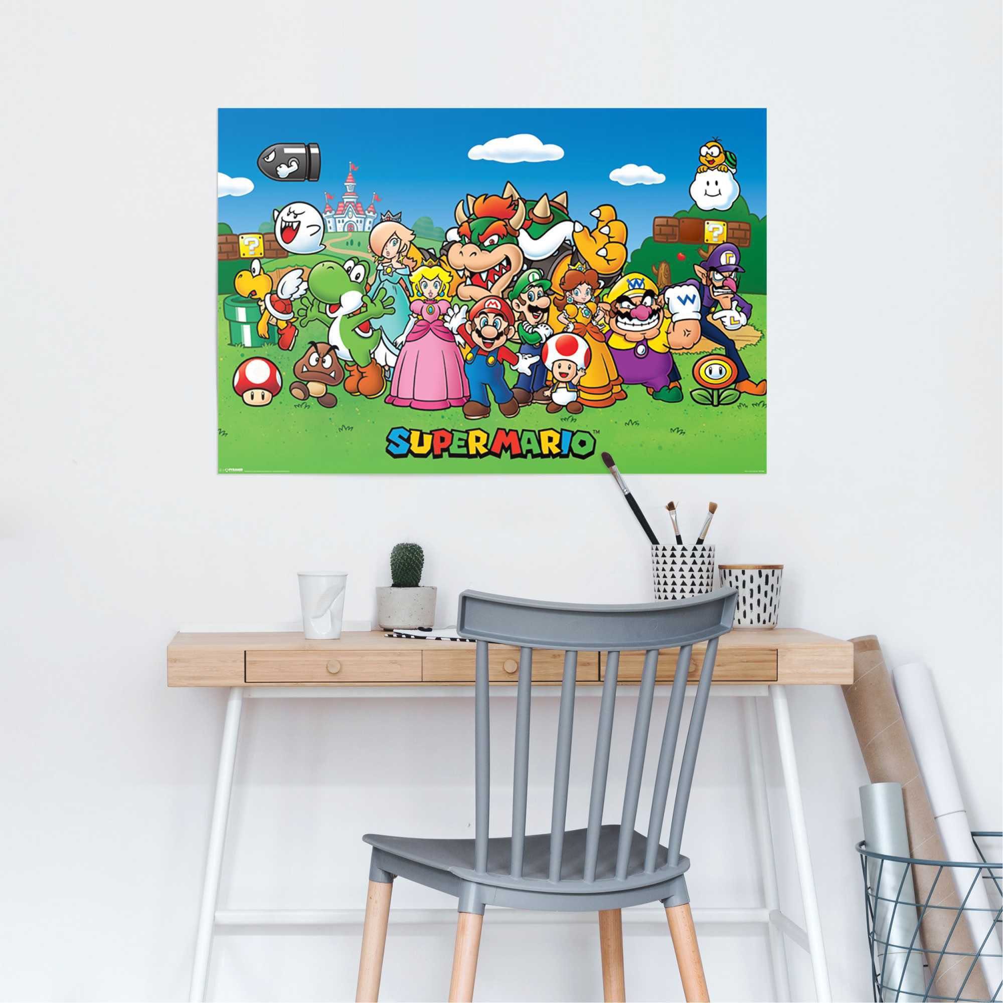 Comic (1 Super Reinders! Mario, St) Poster Poster