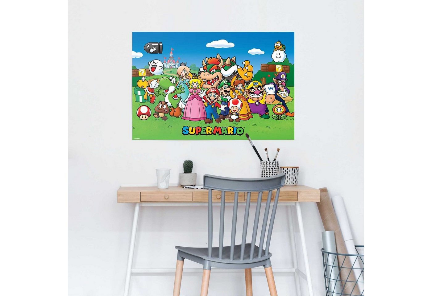 Reinders! Poster »Poster Super Mario«, Comic (1 Stück)-kaufen