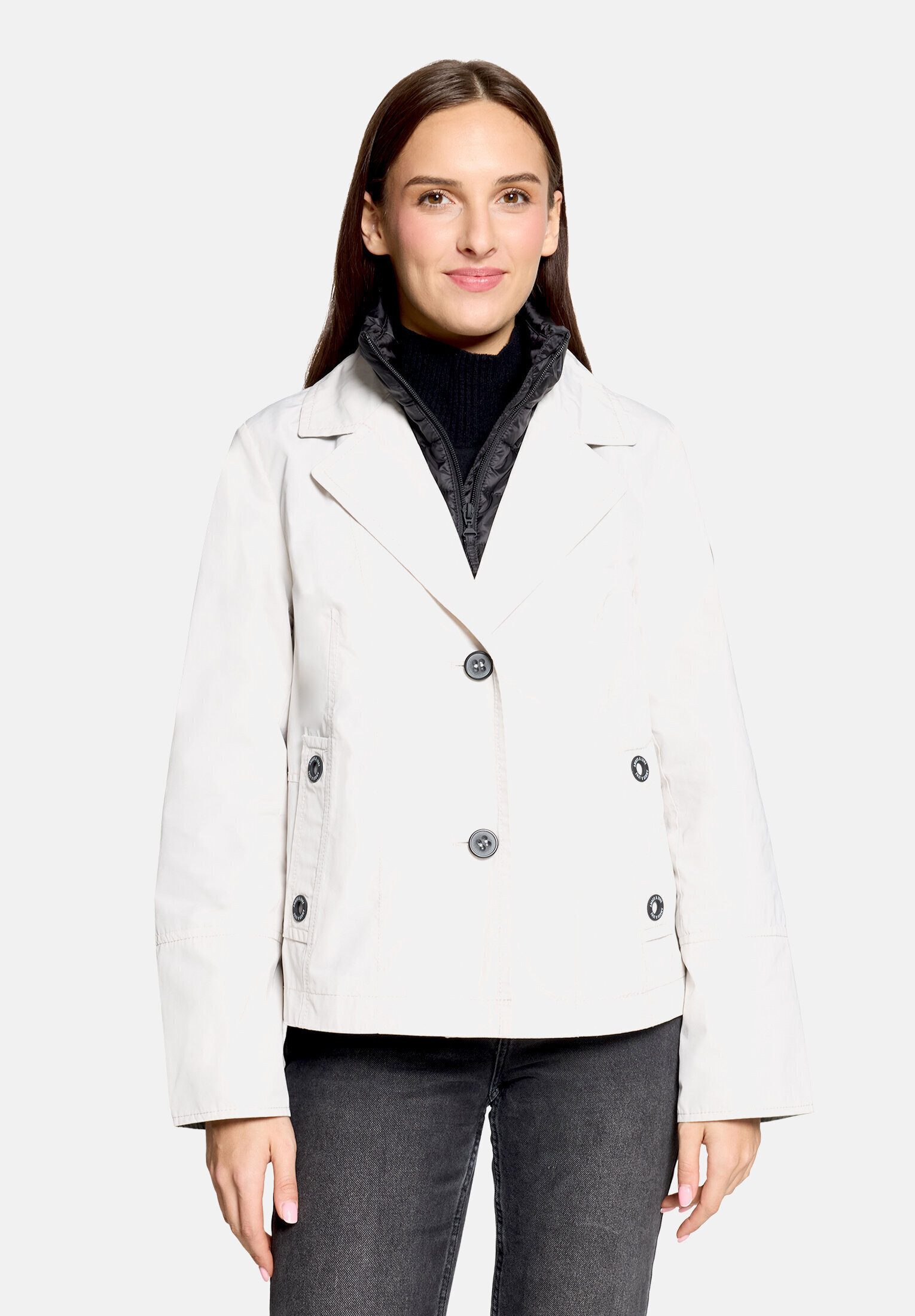 Amber & June Outdoorjacke Damen mit abnehmbarem Westenteil