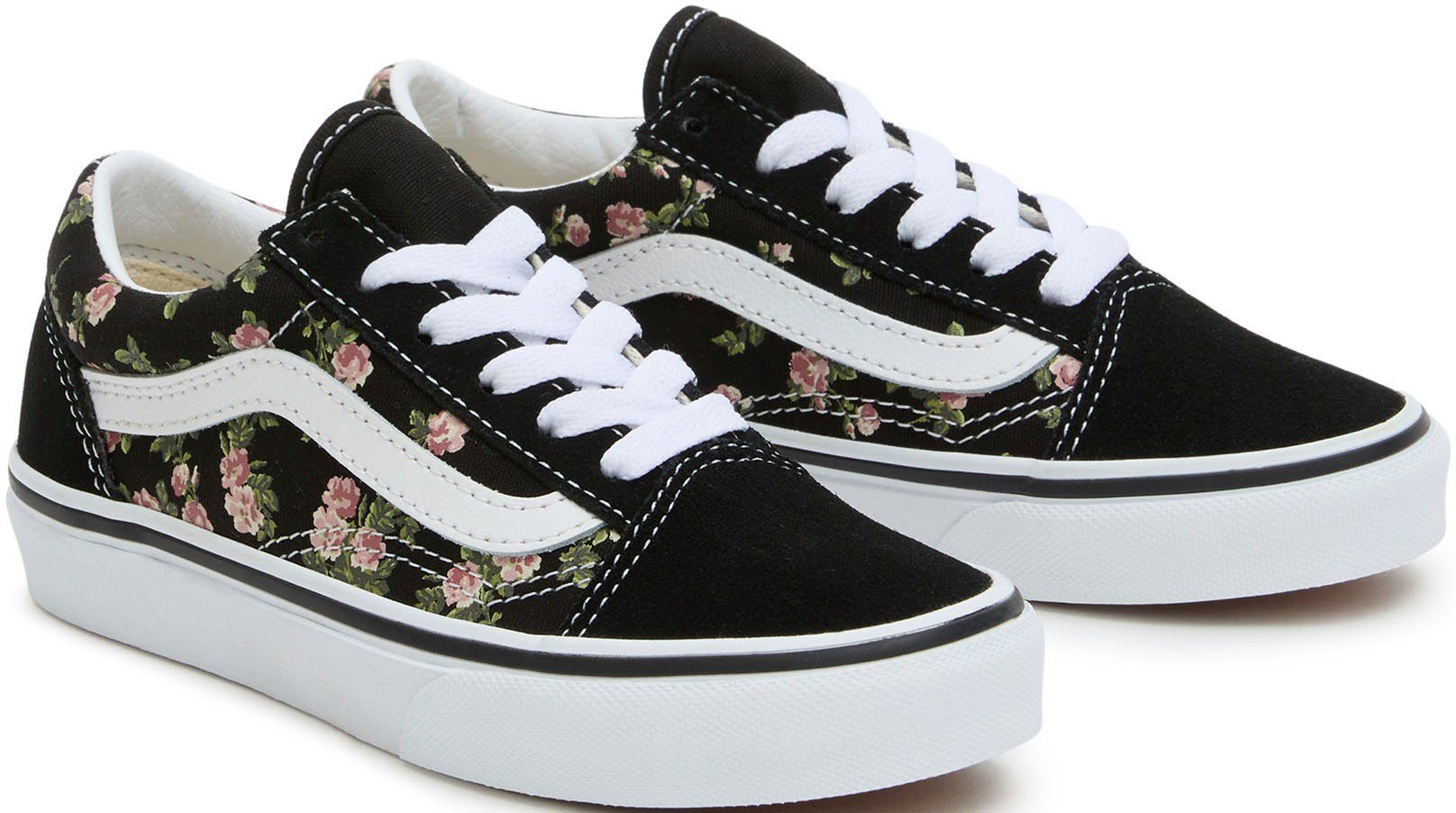 Vans UY Old Zwischenpartie Sneaker mit geblümter Skool