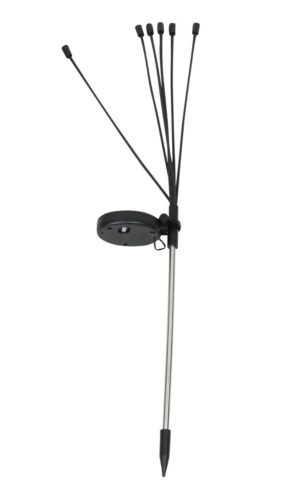 Gartenstecker "Glühwürmchen" mit 12 LED, 68 cm hoch, Solarstecker Garten Dekostecker