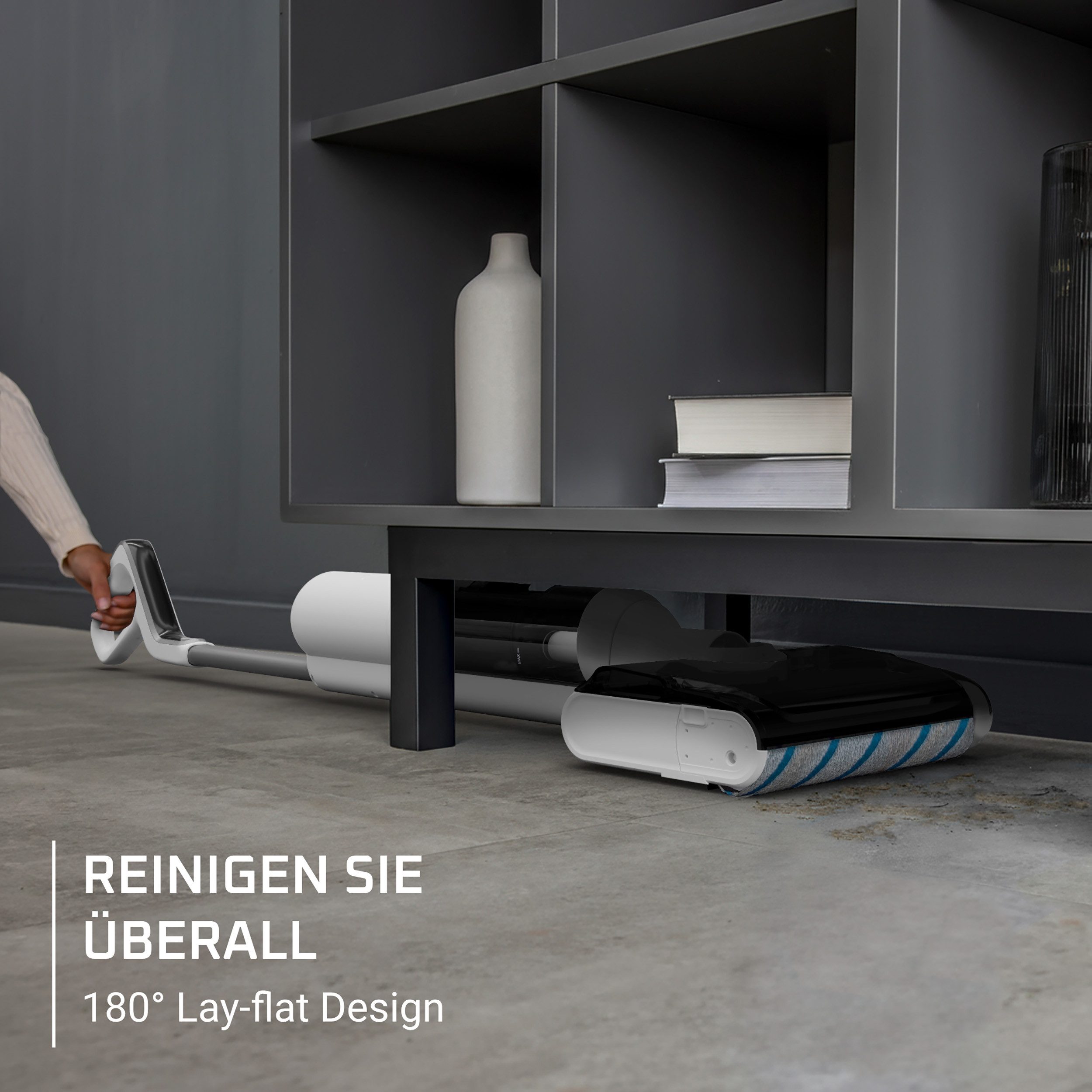 Rowenta Nass-Trocken-Akkusauger X-Clean 5 Pro, 200 W, beutellos, 250 W, beutellos, selbstreinigend und -trocknend, AUTO-Erkennungsmodus – Bild 5 von 5