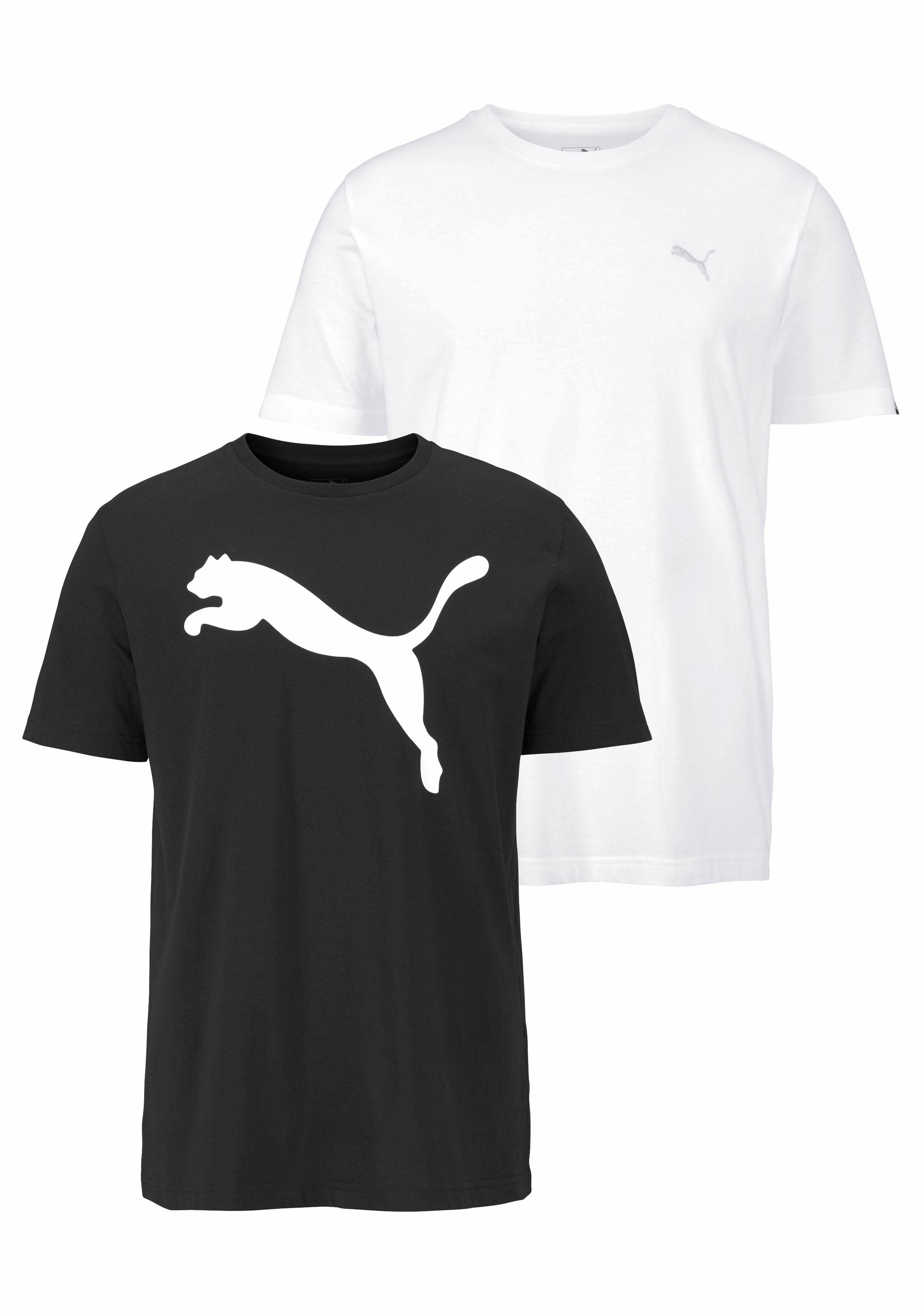 PUMA T Shirt »MENS TEE PACK PF 2« (Packung, 2 tlg., 2er Pack) online kaufen | OTTO PUMA T Shirt »MENS TEE PACK PF 2« (Packung, 2 tlg., 2er Pack) online kaufen | OTTO