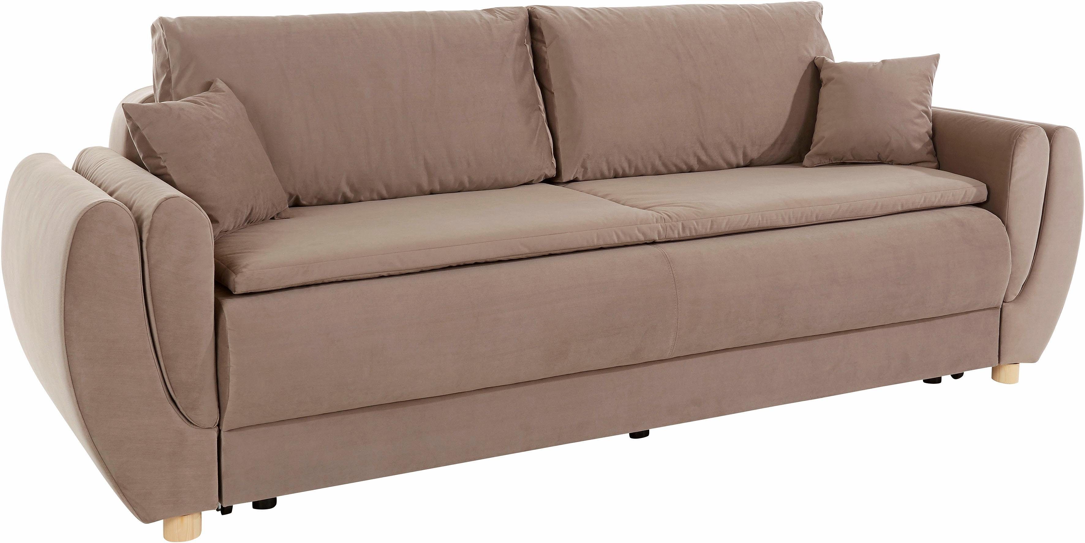 Places of Style Schlafsofa »Lausanne«, mit Bettkasten online kaufen OTTO