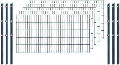 Arvotec Doppelstabmattenzaun EXCLUSIVE 103 zum Einbetonieren, (Set), Zaunhöhe 103 cm, Zaunlänge 2 - 60 m