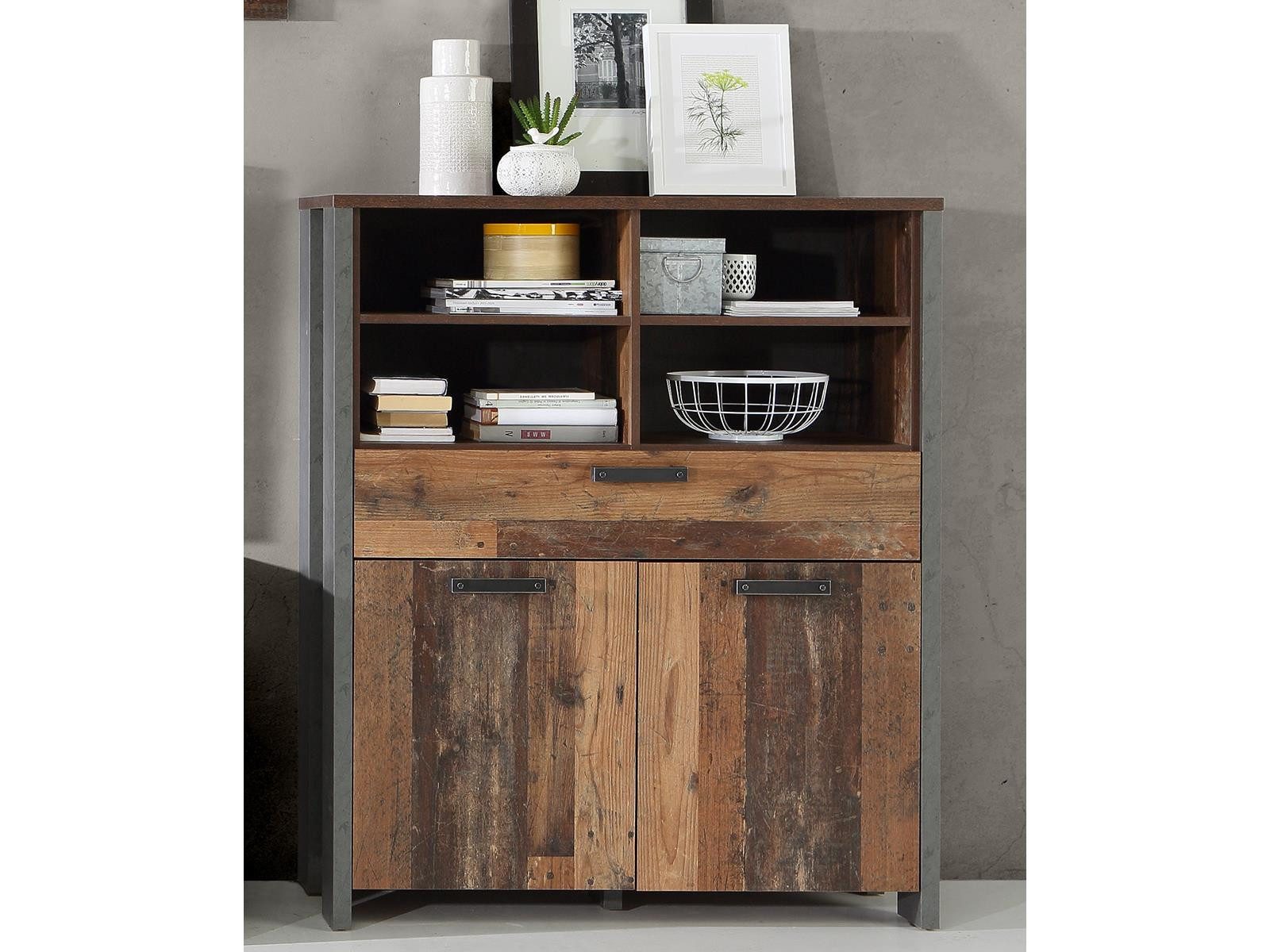 freiraum Highboard Celon, 106.7 x 127.9 x 41.6 cm (B/H/T)