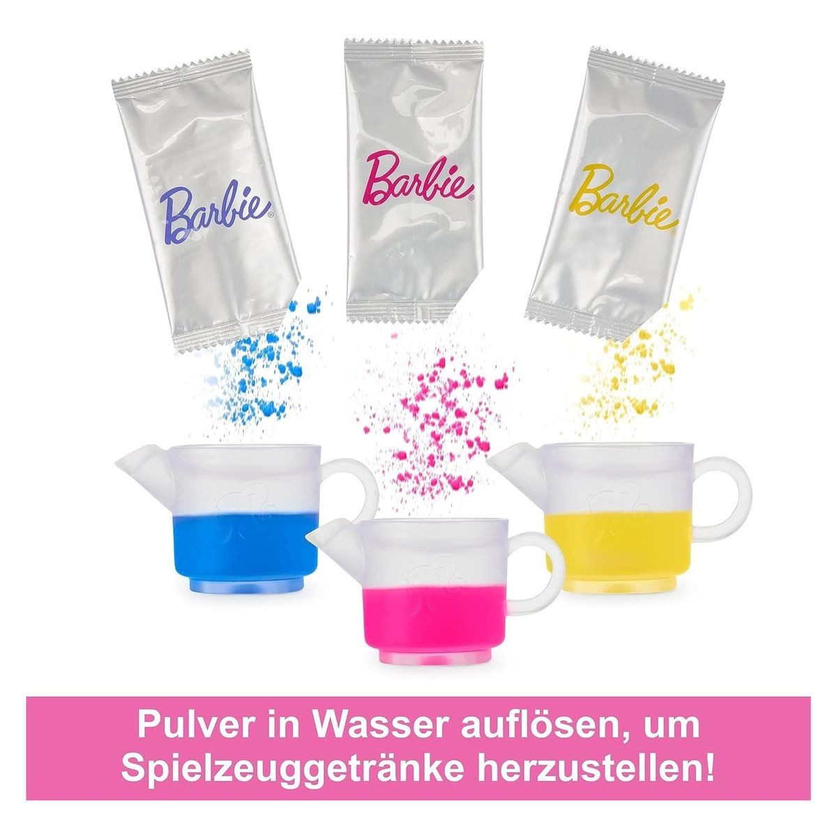Mattel® Spielwelt Mattel HKT94 - Barbie - Café inkl. Puppe, Möbeln & Zubehör