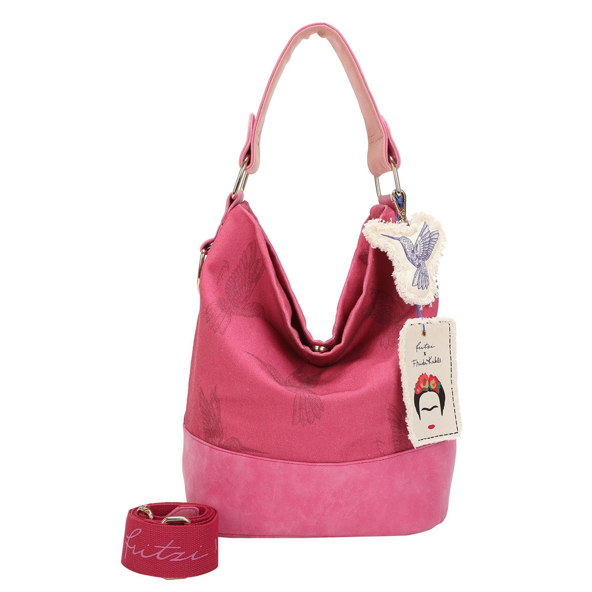 Fritzi aus Preußen Schultertasche Fritzi x Frida Kahlo, Polyester