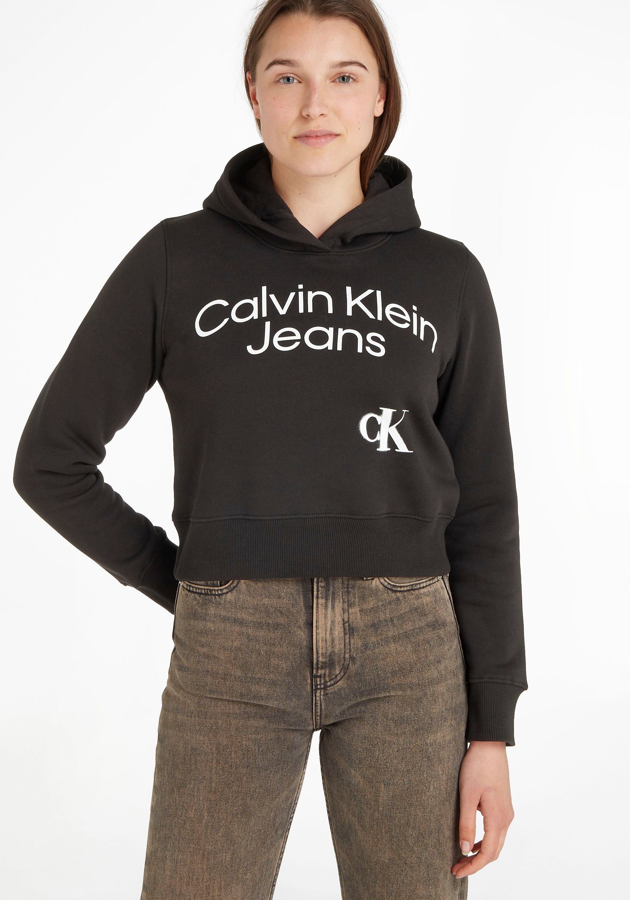 Ist in Mode Schwarze Calvin Pullover kaufen Damen | online für Klein OTTO