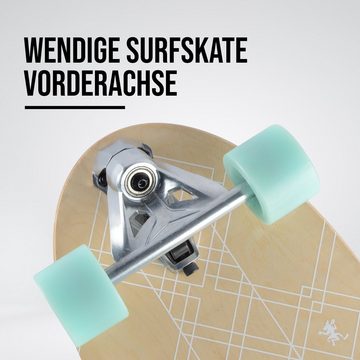 Apollo Miniskateboard Mini-Longboard Barrel Board, hochwertig und platzsparend