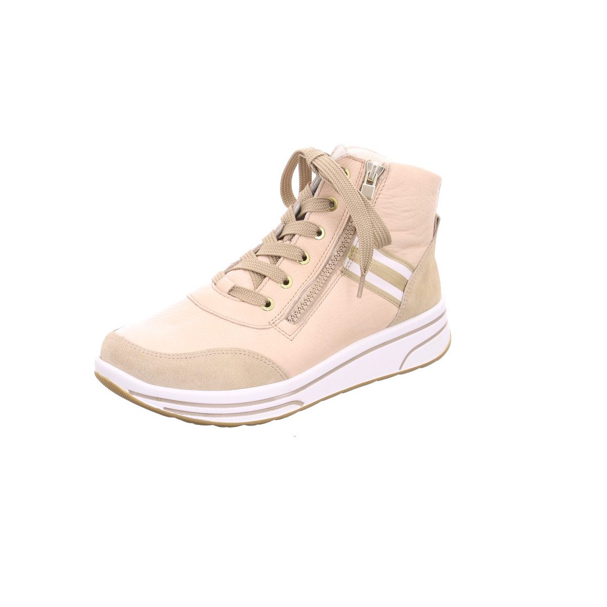 Stiefeletten für Damen in beige Stiefelette