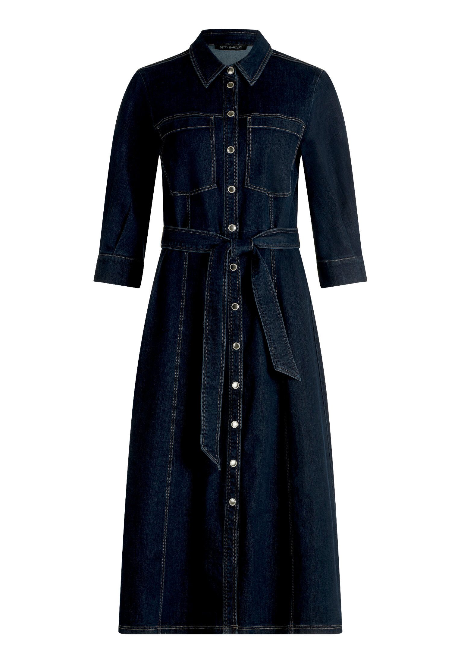 Betty Barclay Hemdblusenkleid Damen mit Knopfleiste
