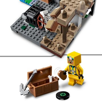 LEGO® Konstruktionsspielsteine Das Skelettverlies (21189), LEGO® Minecraft, (364 St), Made in Europe