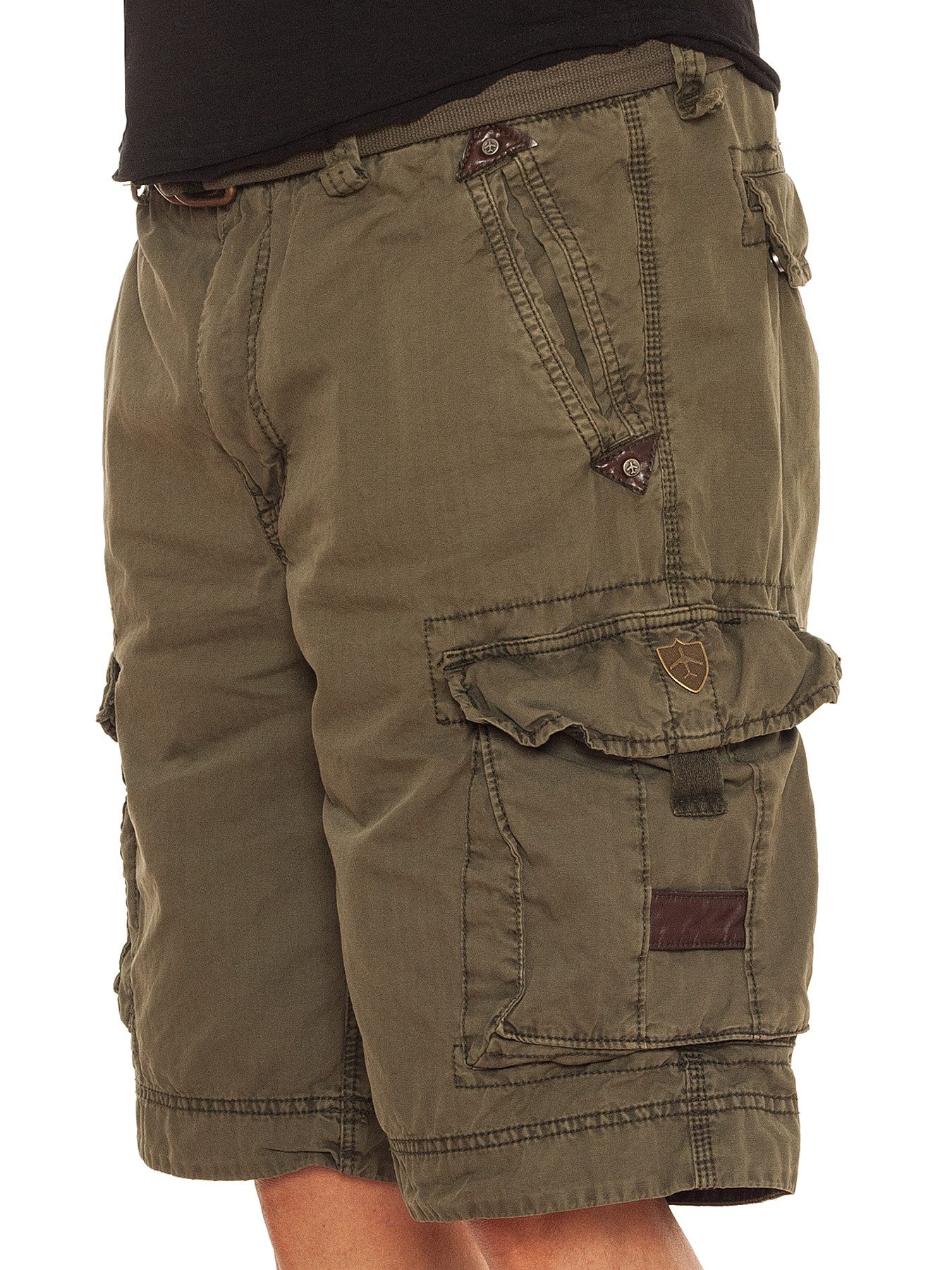 Jet Lag Cargoshorts Take Off 7 mit Gürtel
