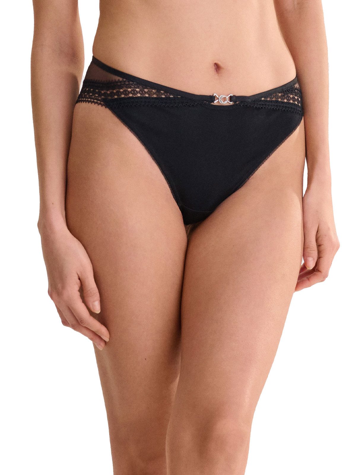 String Damen Italienischer Slip, High-Leg Adventure
