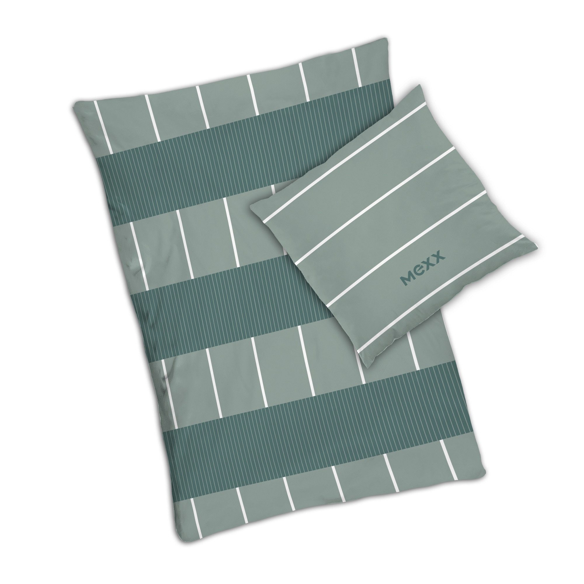Mexx Bettwäsche Set 2-teilig 135x200 80x80 günstig online kaufen