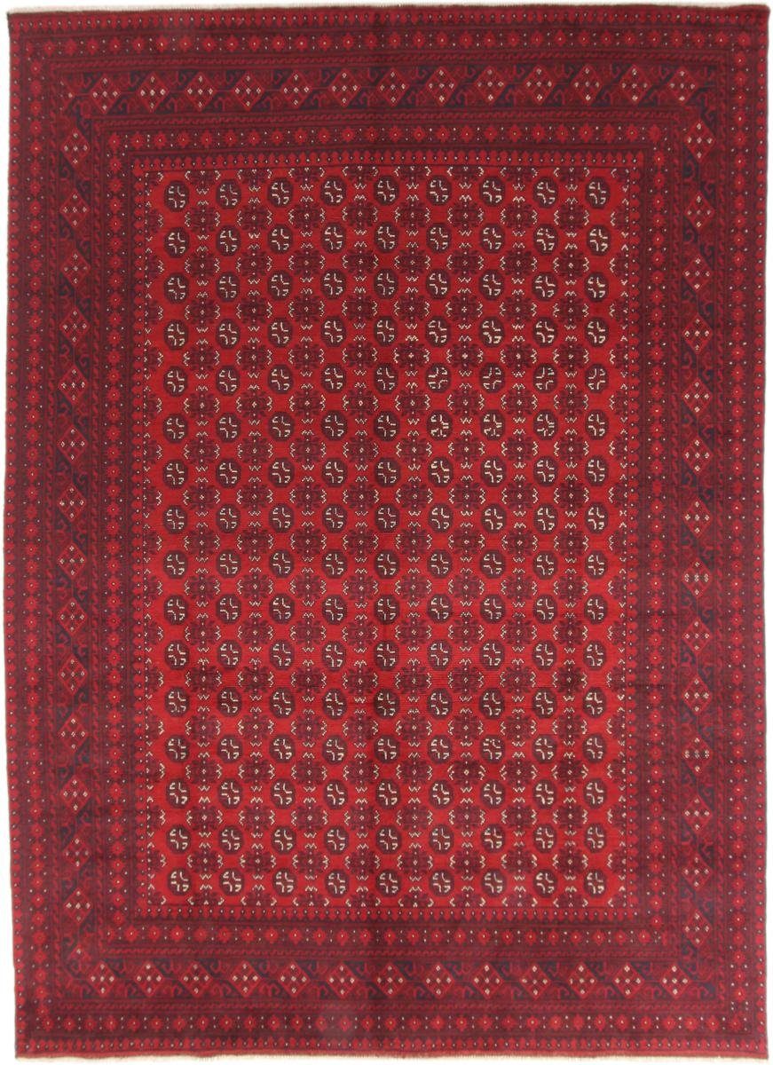 Orientteppich Afghan Akhche 248x346 Handgeknüpfter Orientteppich, Nain Trading, rechteckig, Höhe: 6 mm