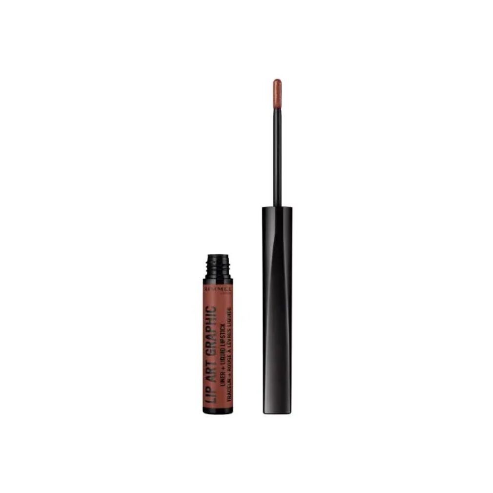 Rimmel London Lippenstift LIP ART GRAPHIC liner&liquid lipstick #760-jetzt oder nie 5 ml