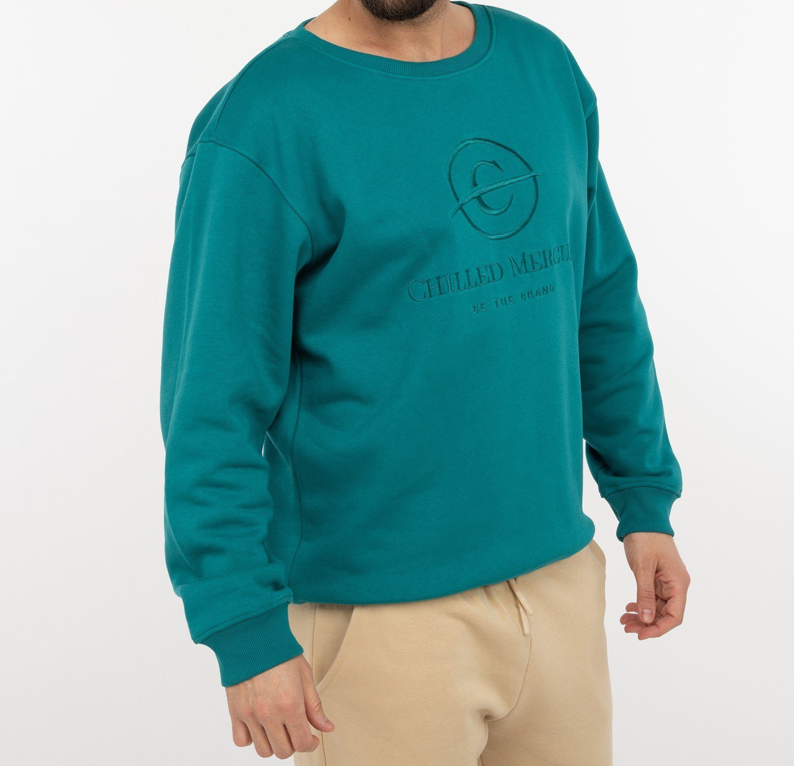Sweatshirt Chilled Männer Mercury Pullover/ Grün