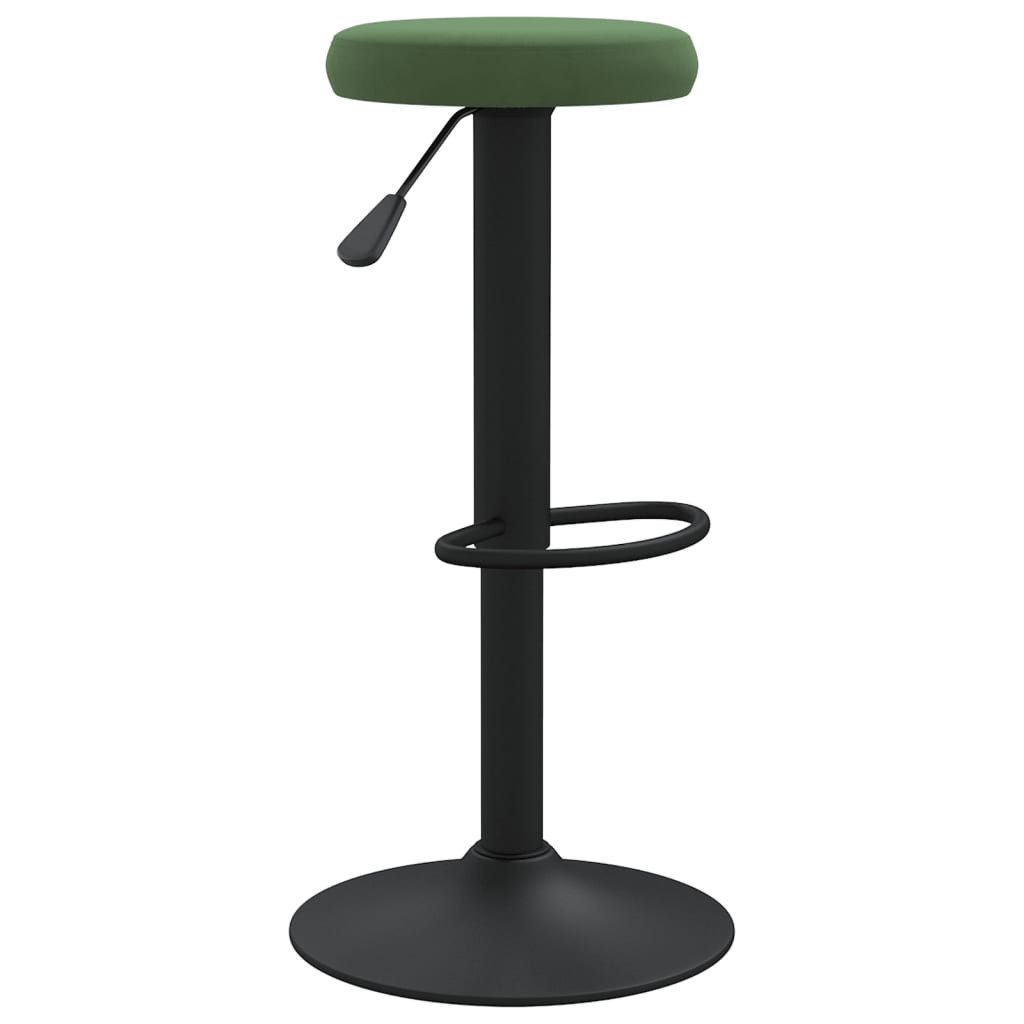 vidaXL Barhocker Barhocker 2 Stk. Dunkelgrün günstig online kaufen