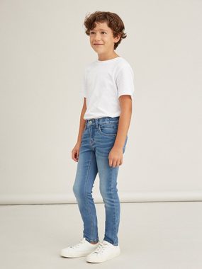 Name It 5-Pocket-Jeans Name It Jungen X-Slim Fit Jeanshose im Used-Look