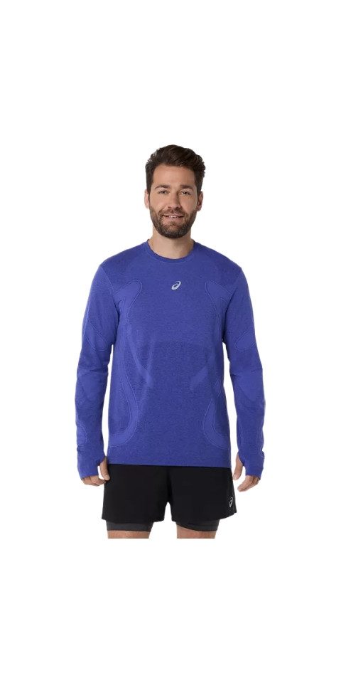 Langarmshirt ASICS Herren Langarmshirt Road Seamless LS Top