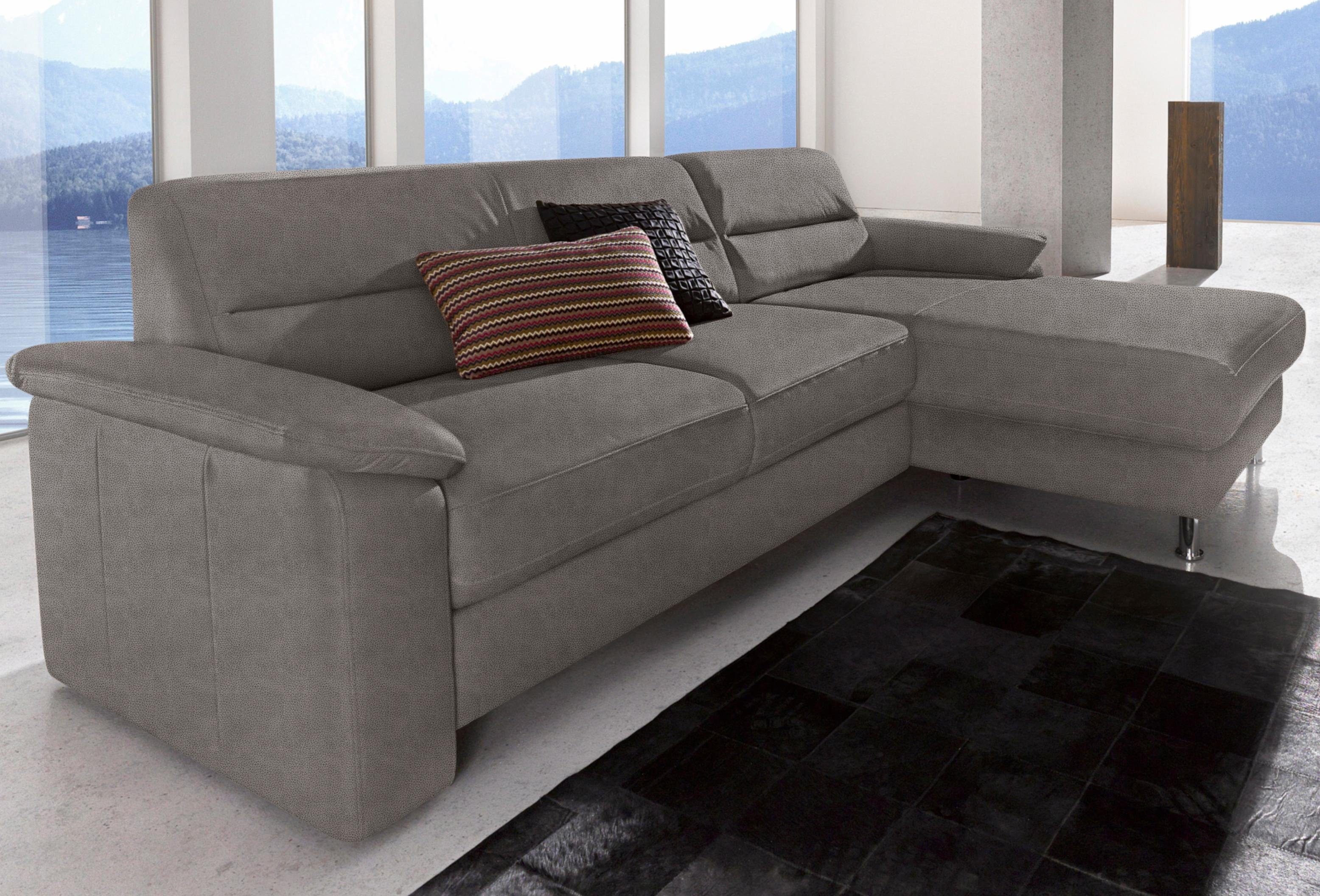 sit&more Ecksofa Ascara L-Form, inklusive Boxspring/Federkern-Polsterung, günstig online kaufen