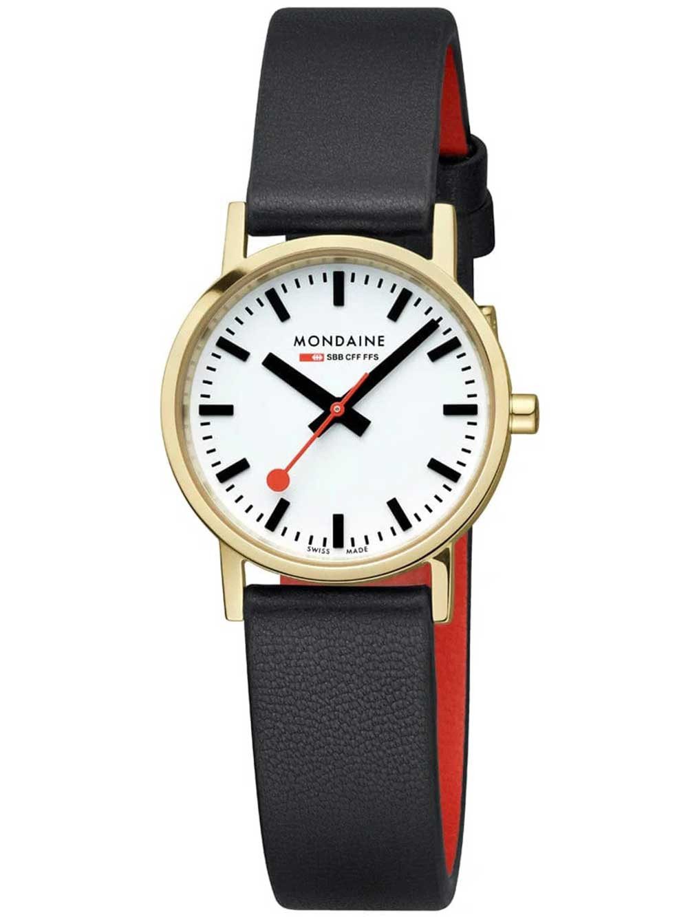 MONDAINE Quarzuhr Mondaine A658.30323.10SBBV Damenuhr SBB Classic 30mm 5ATM Mondaine A658.30323.10SBBV Damenuhr SBB Classic 30mm 5ATM