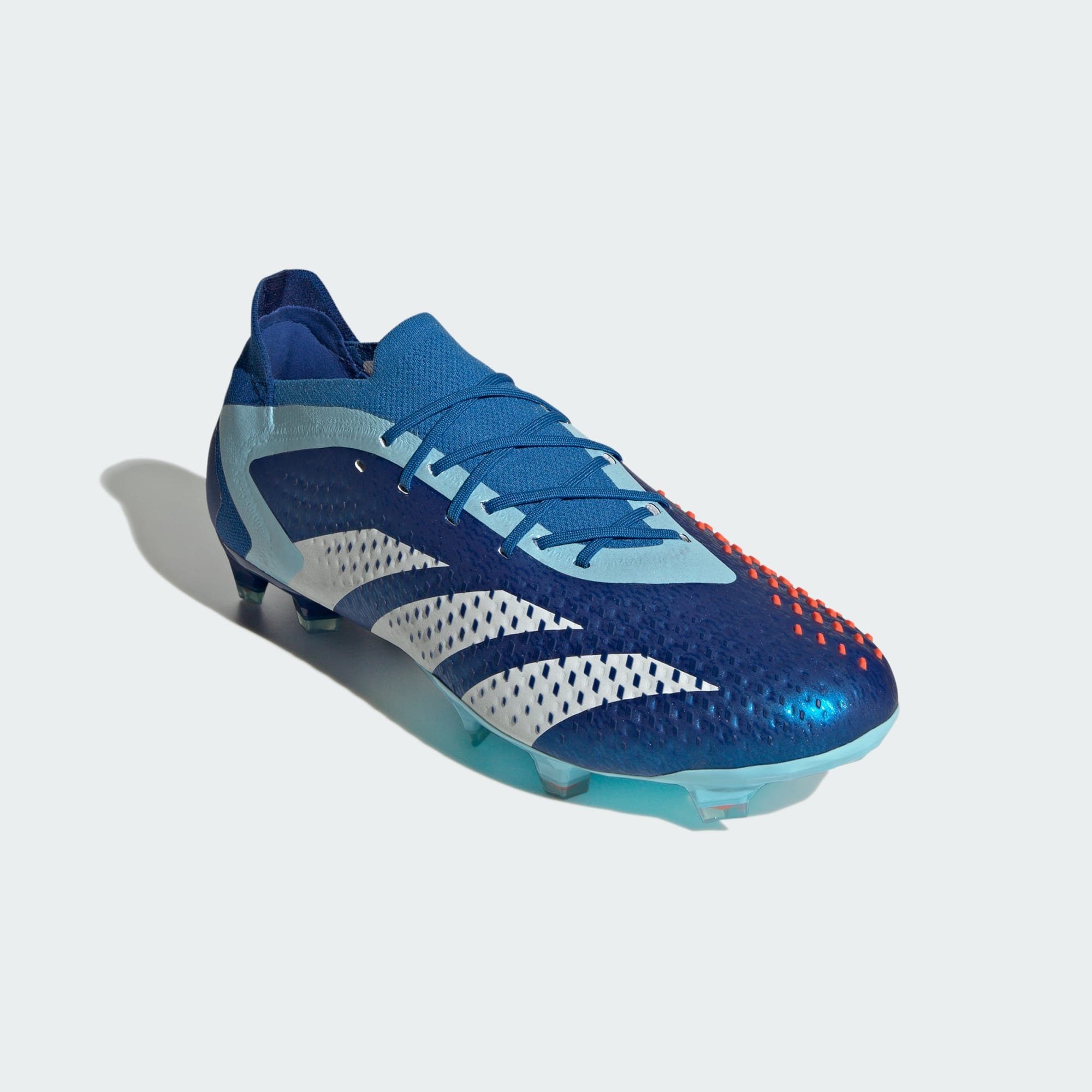 adidas Performance PREDATOR ACCURACY.1 L FG FUSSBALLSCHUH Fußballschuh Bright Royal / Cloud White / Bliss Blue | 