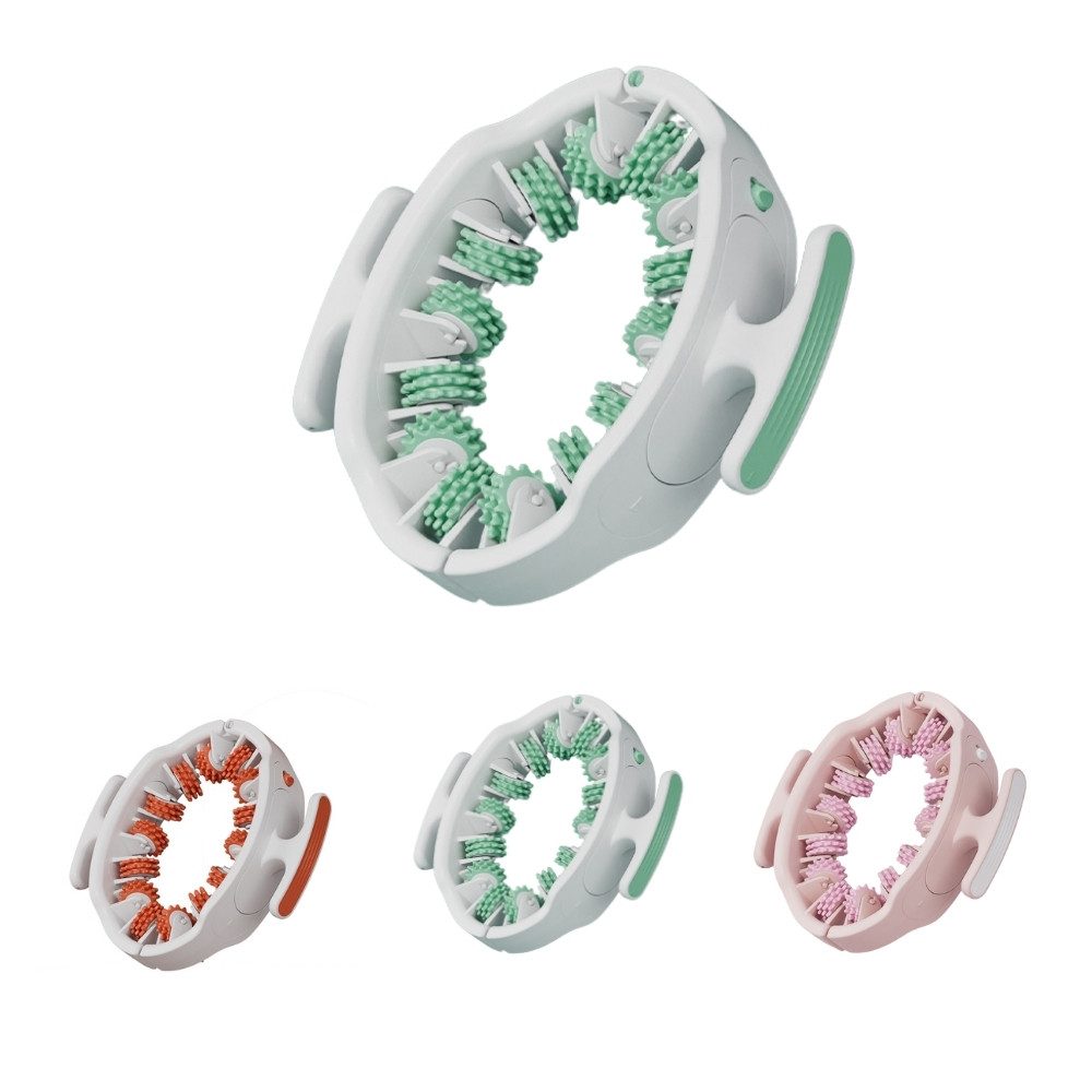 HOPS Massagegerät Manuelles Anti-Cellulite-Massagegerät mit abnehmbaren Griffen, Fördert Durchblutung & Hautstraffung, In 3 Farben erhältlich, Für Bauch, Beine, Gesäß, Arme & Nacken