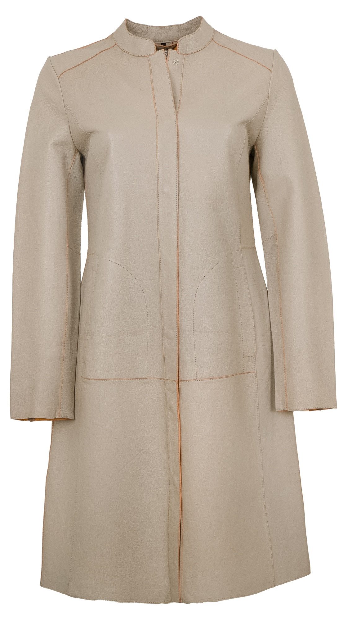 Freaky Nation Lederjacke Fiona-FN Freaky Nation - Damen Ledermantel Longjac günstig online kaufen