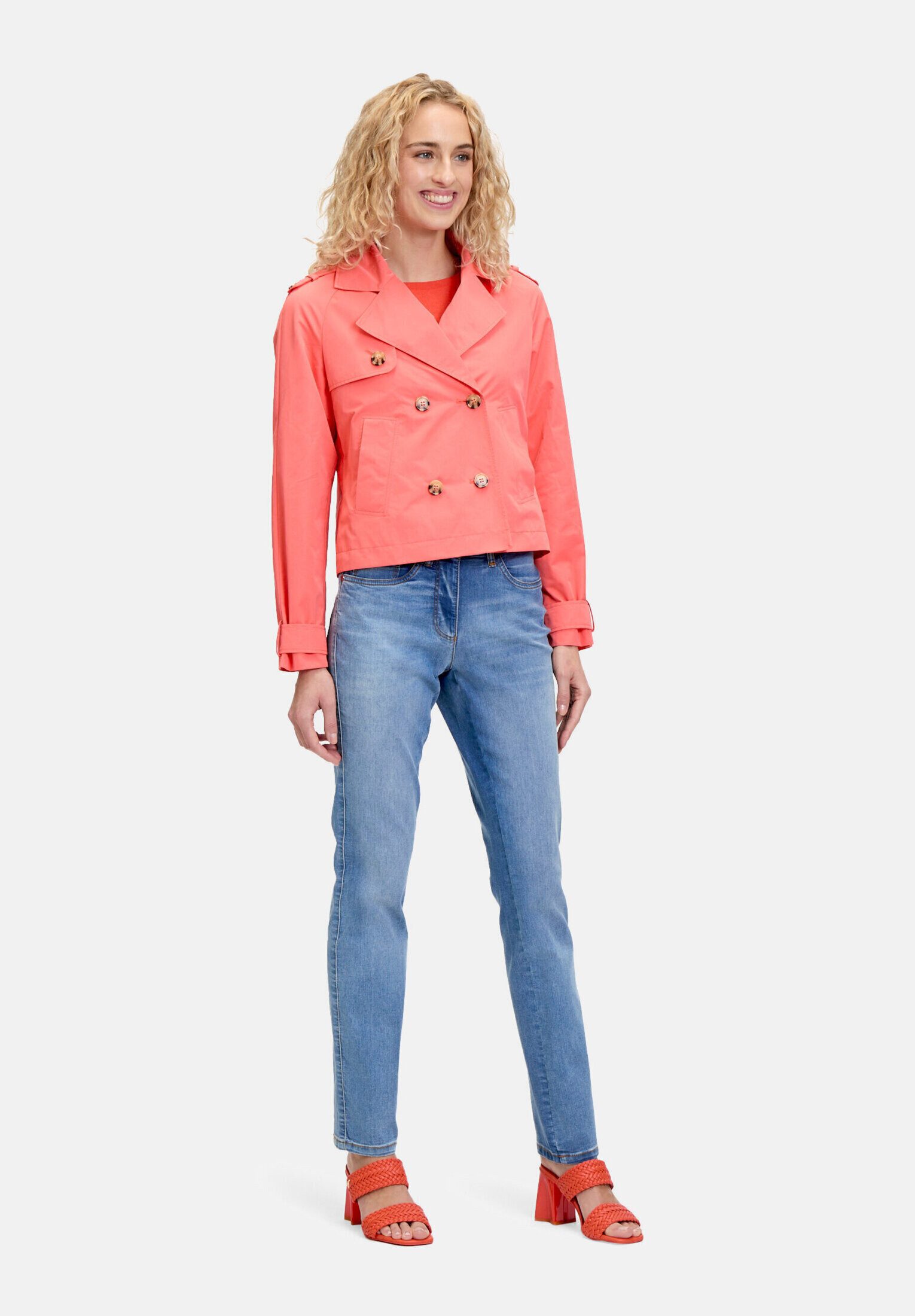 Betty Barclay Kurzblazer Damen langarm Material