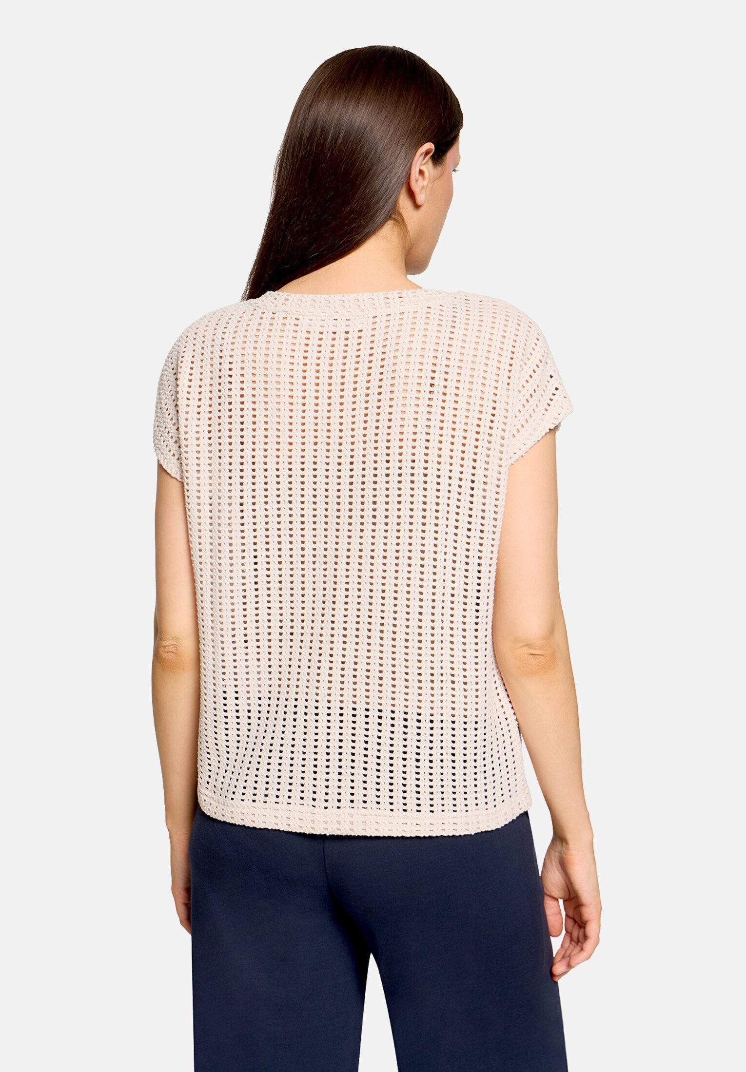 Betty&Co Kurzarmshirt Damen kurzarm (1-tlg)