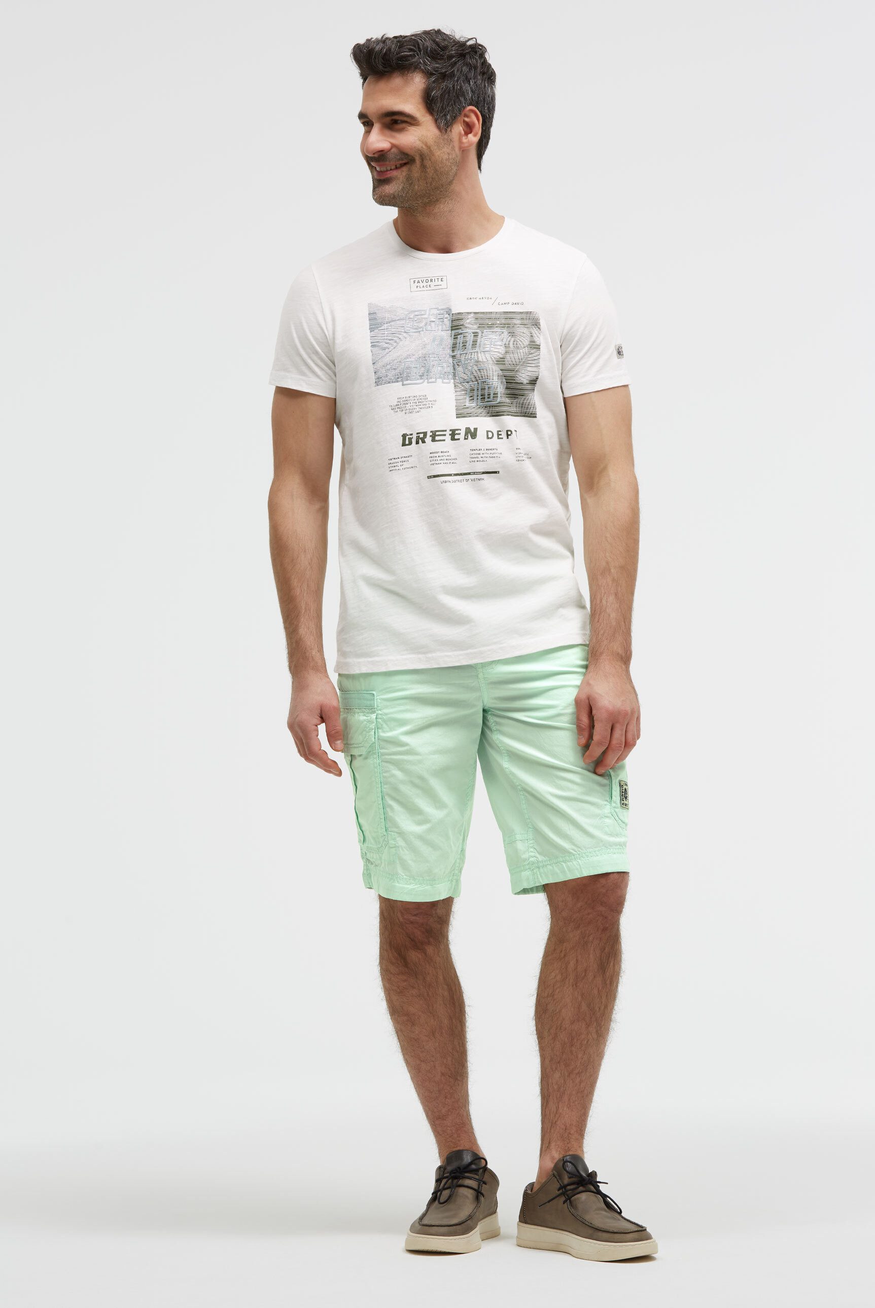 CAMP DAVID Cargoshorts aus Baumwolle