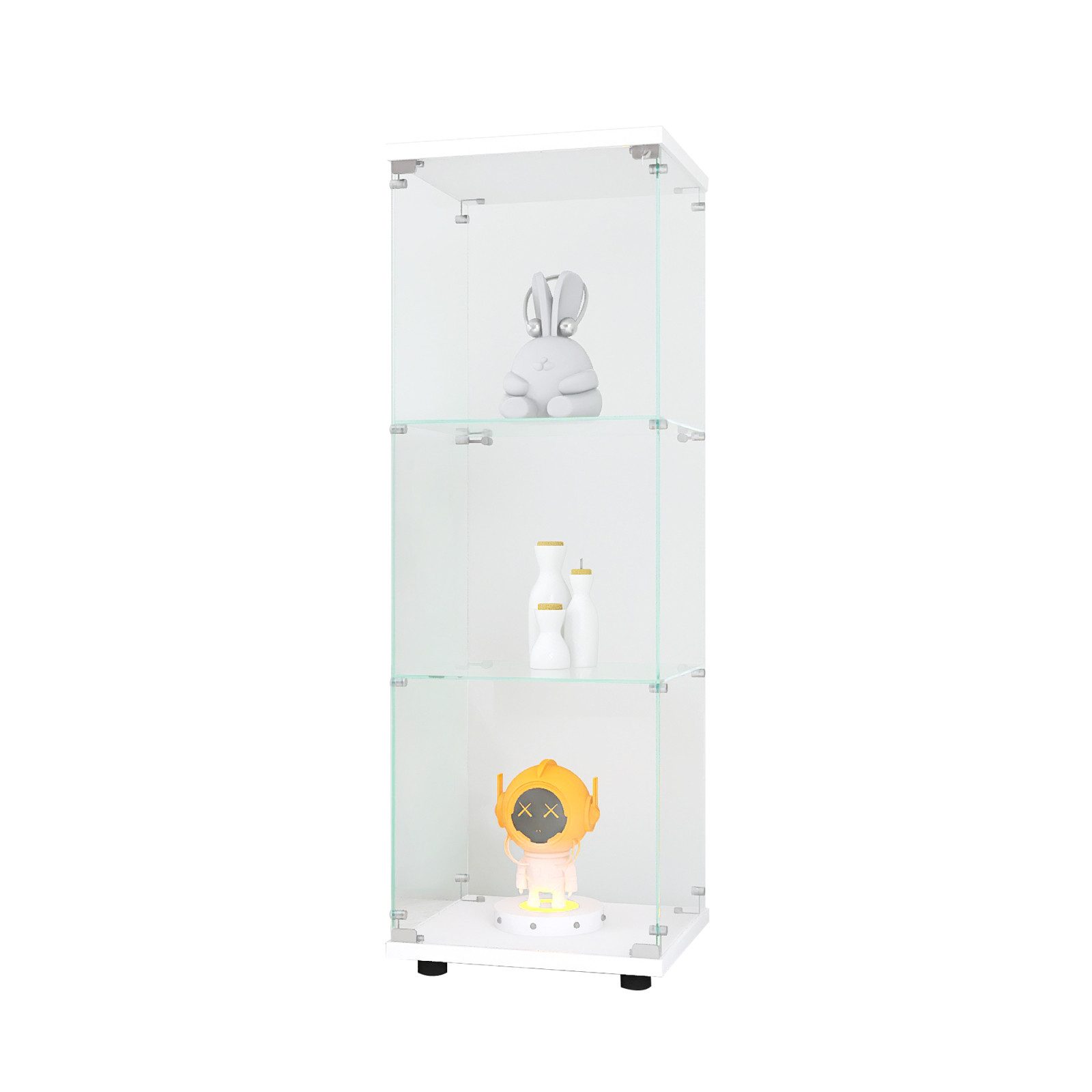Furnishings Home Glasvitrine Vitrine Doppeltür Hoch günstig online kaufen