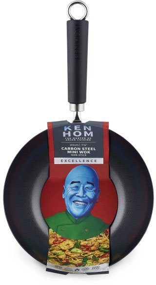 KEN HOM Wok Excellence, Stahl (1-tlg), Ø 20 cm, Induktion