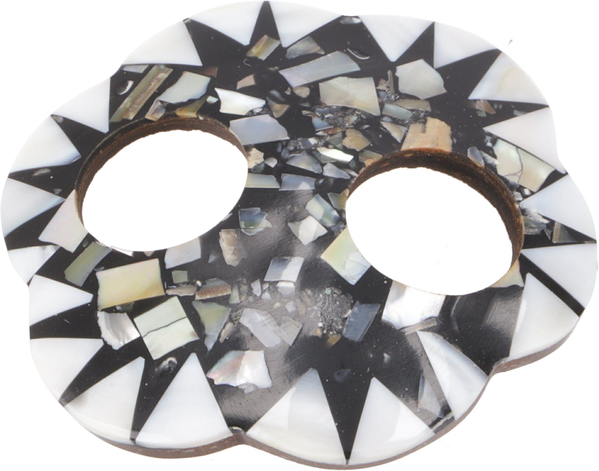 Guru-Shop Sarong Bali Sarong Schnalle aus Perlmutt, Pareo..