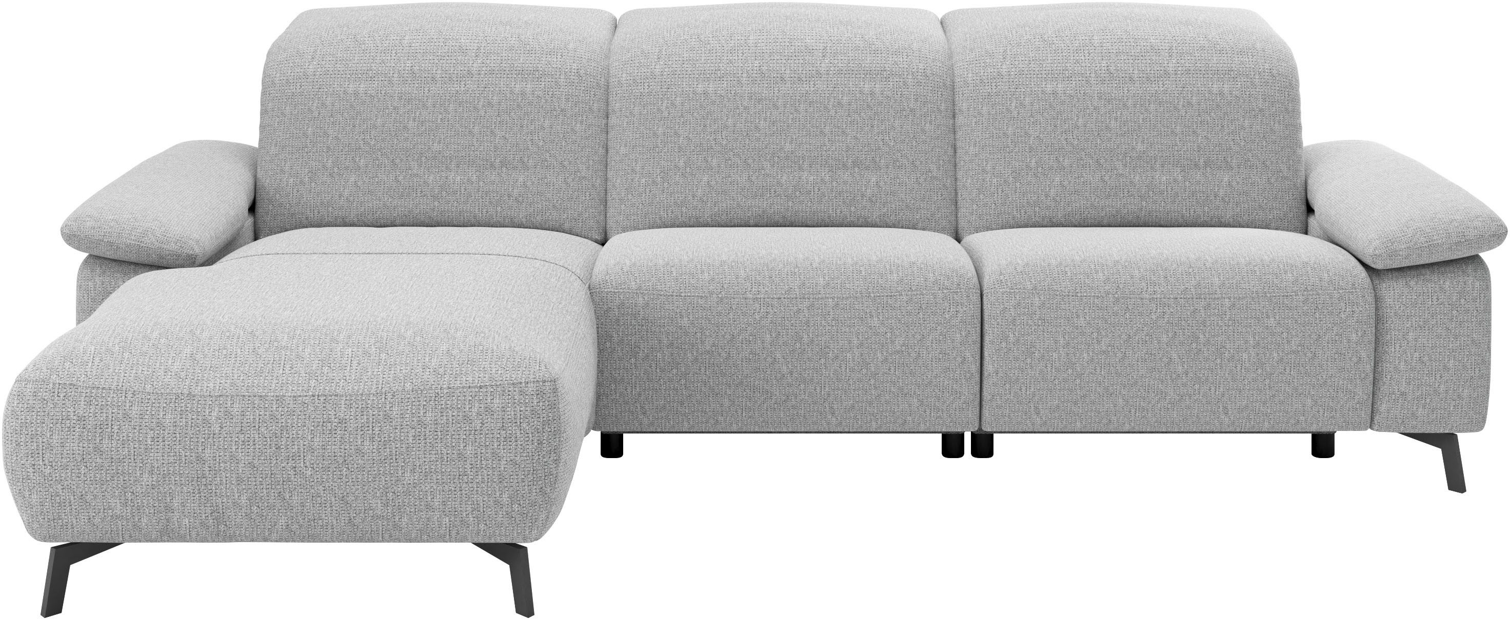 Musterring Ecksofa MR 370, intelligenter Komfort im modernen Design, Optionale Relaxfunktion, flexible Kopfteile & klappbare Armlehnen