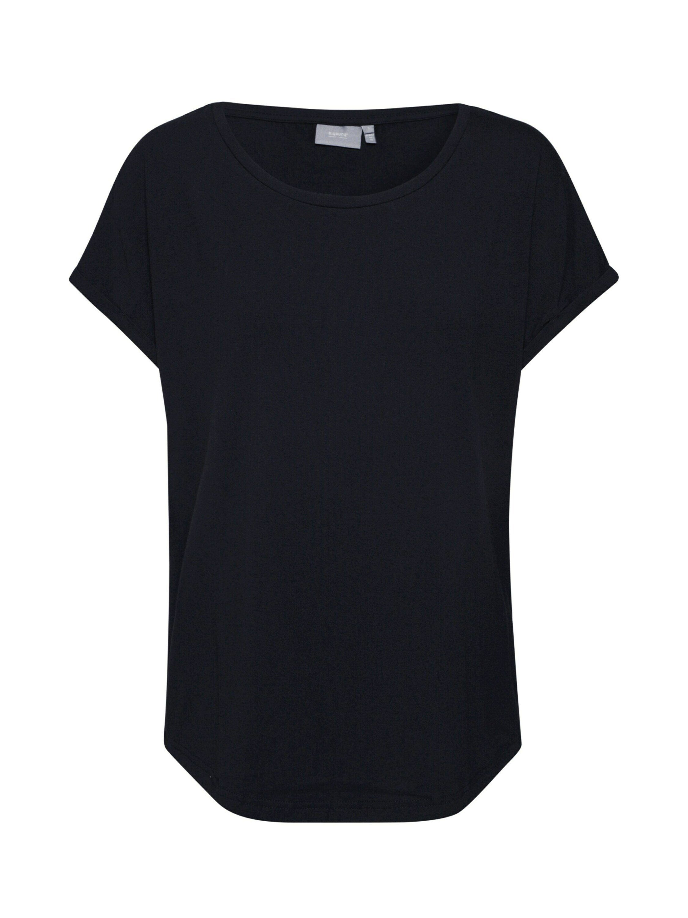 Plain/ohne (80001) Details, Black Pamila T-Shirt (1-tlg) Detail Weiteres b.young
