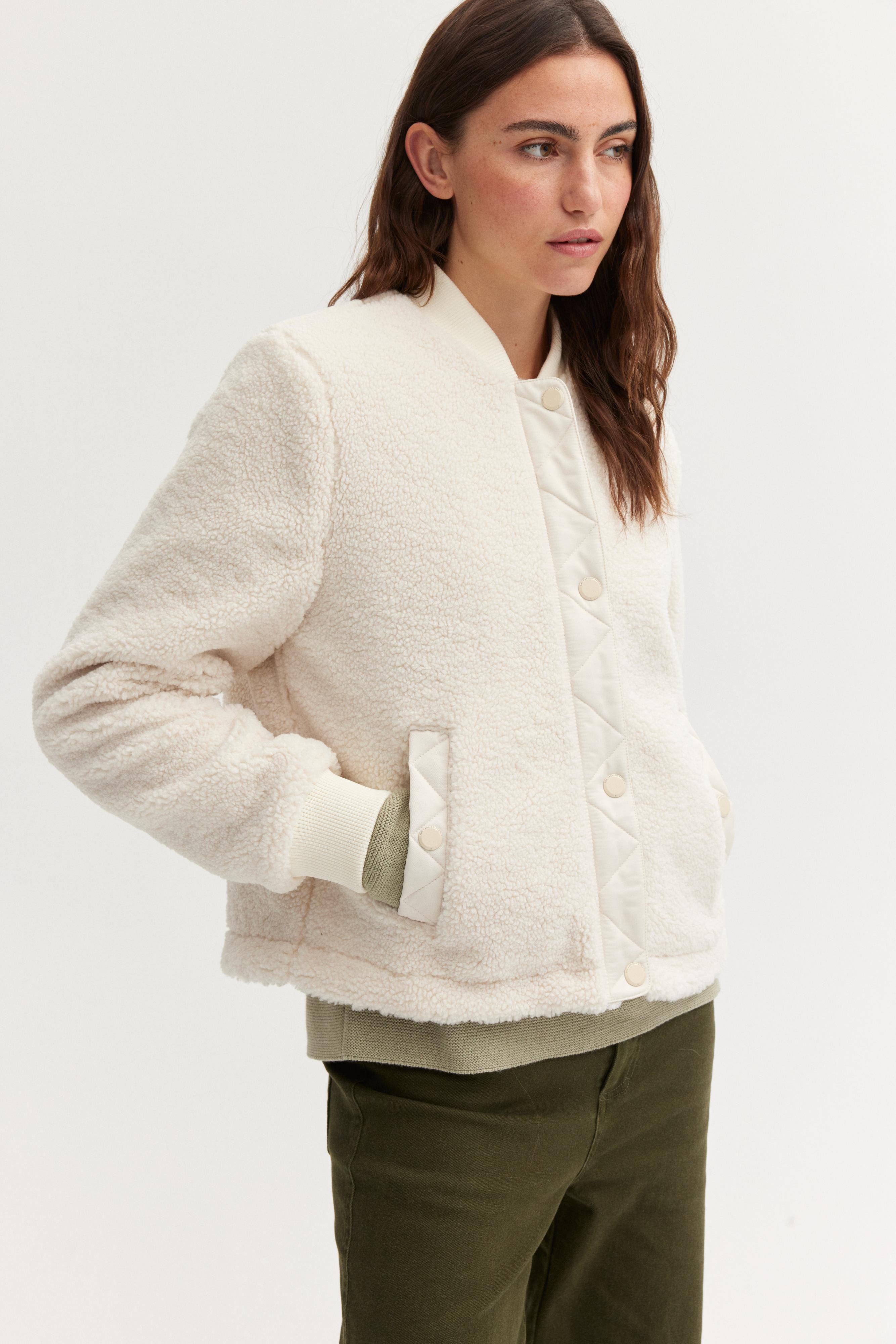 THE FASHION PEOPLE Plüschjacke