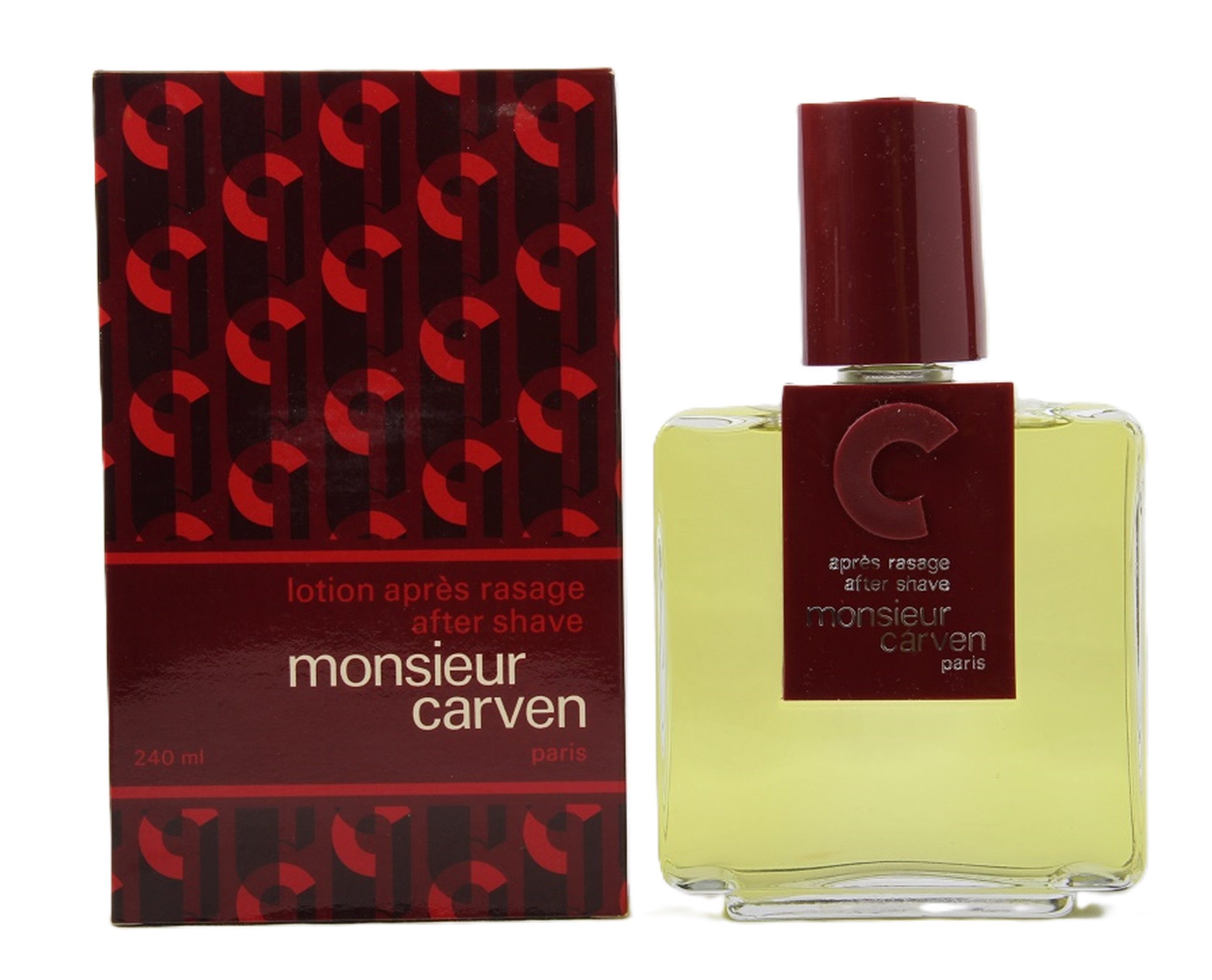 CARVEN After Shave Lotion MONSIEUR de CARVEN After Shave lotion 240 ML vintage