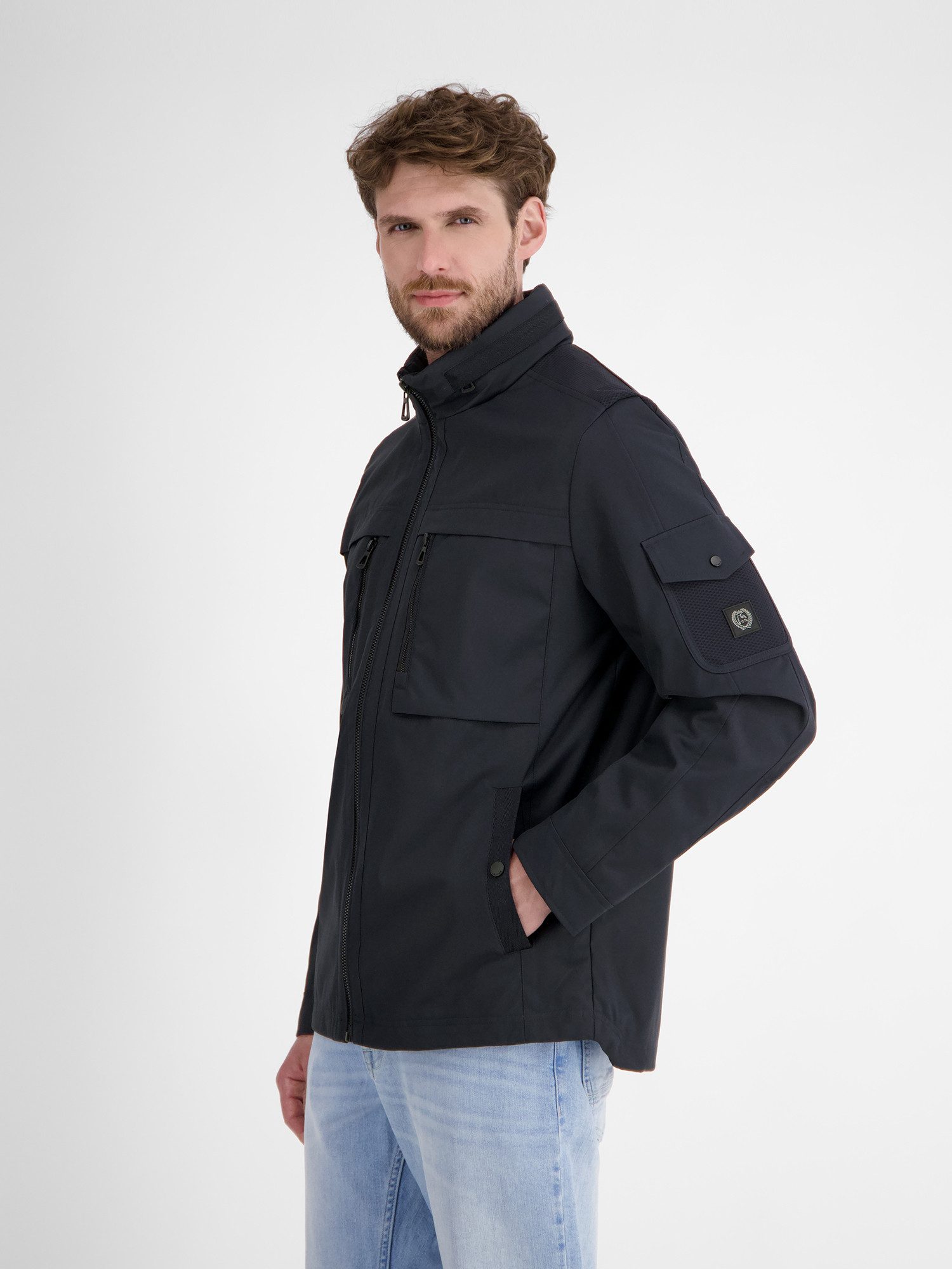LERROS Outdoorjacke Shell-Blouson mit Kapuze