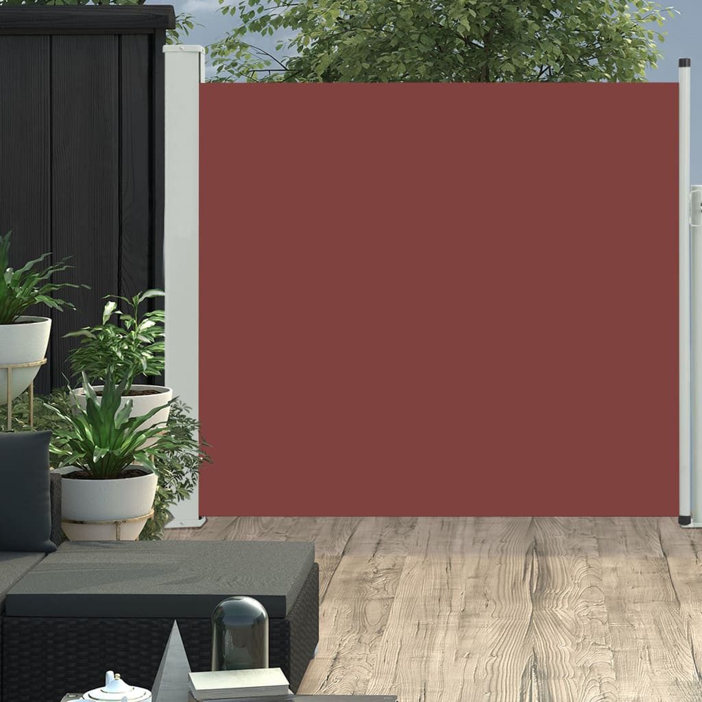 vidaXL Seitenmarkise 170 x 300 cm Sichtschutz Windschutz Sonnenschutz Seitenmarkise Auszieh