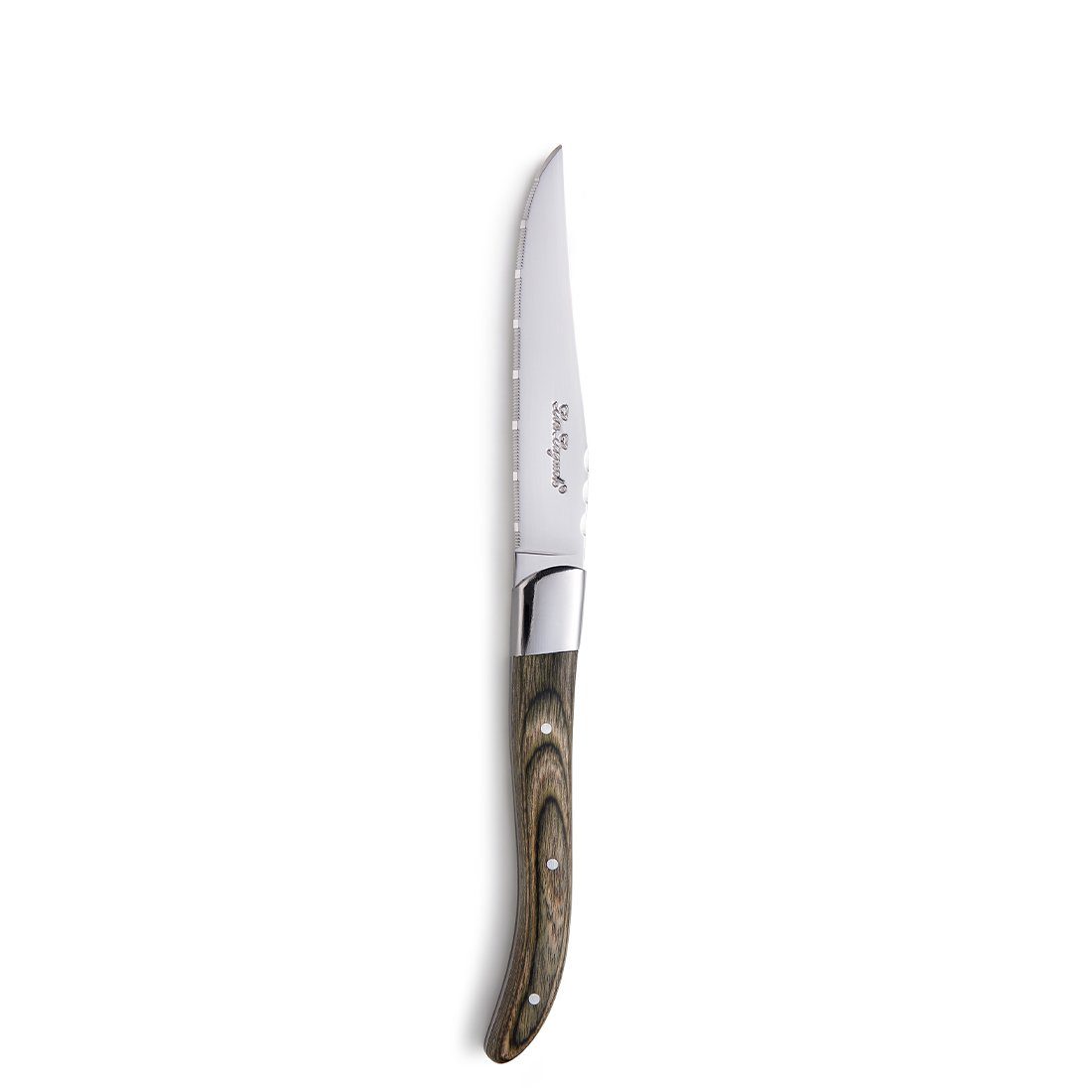 Lou Laguiole Steakmesser LOUIS (6 Stück), holz, hochglanzpoliert